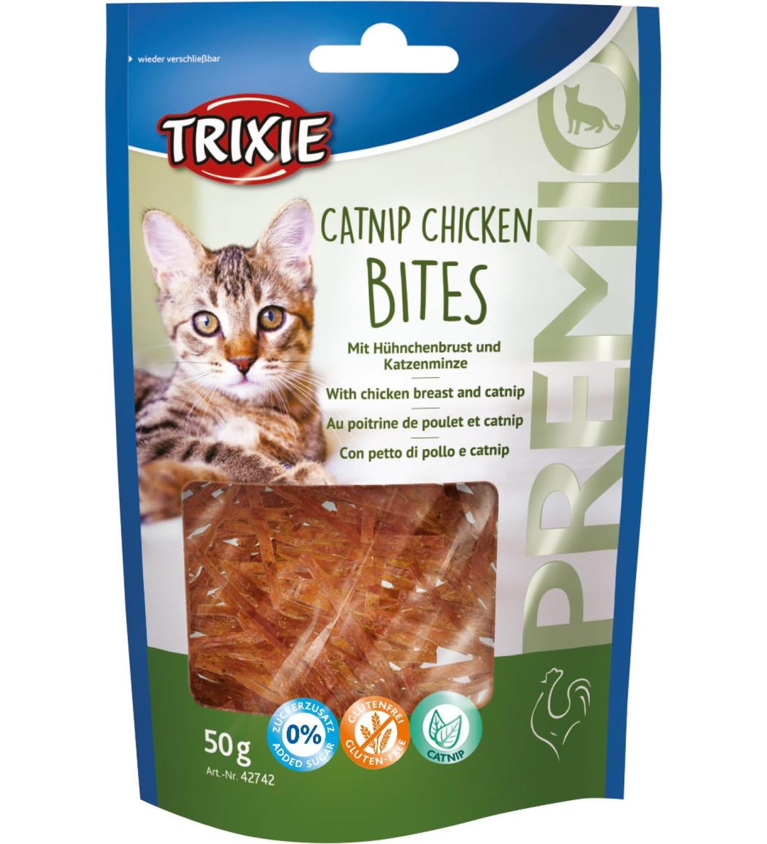 Trixie 42742 PREMIO Catnip Chicken Bites 50 g 40 g (1 pack)