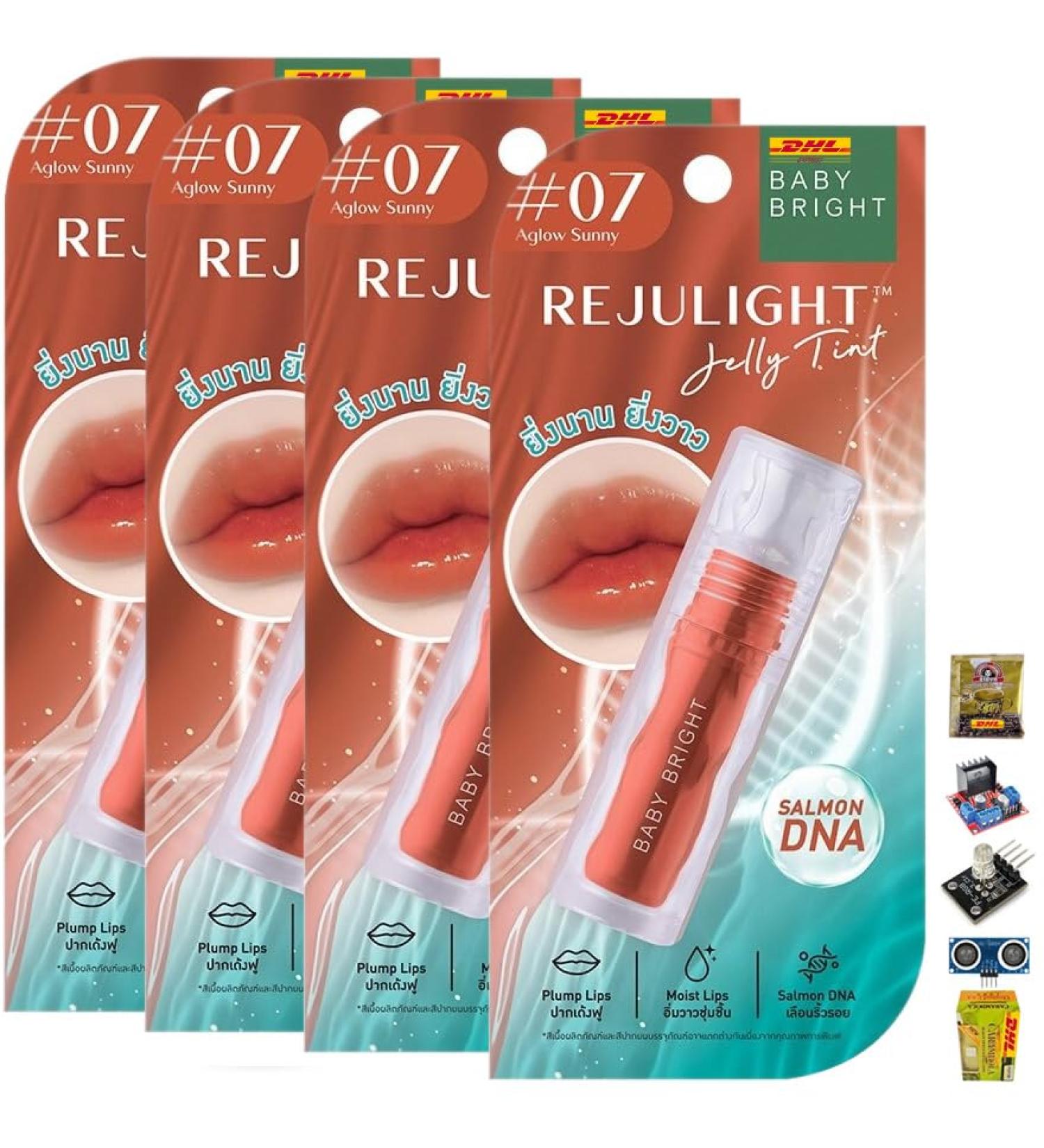 Bouncing Fluffy Moisture Baby Bright Rejulight Jelly Tint #07 Aglow Sunny - Beautygoodshop | Free Beauty Gifts International Shipping - Buy Online on SooperMarket.com
