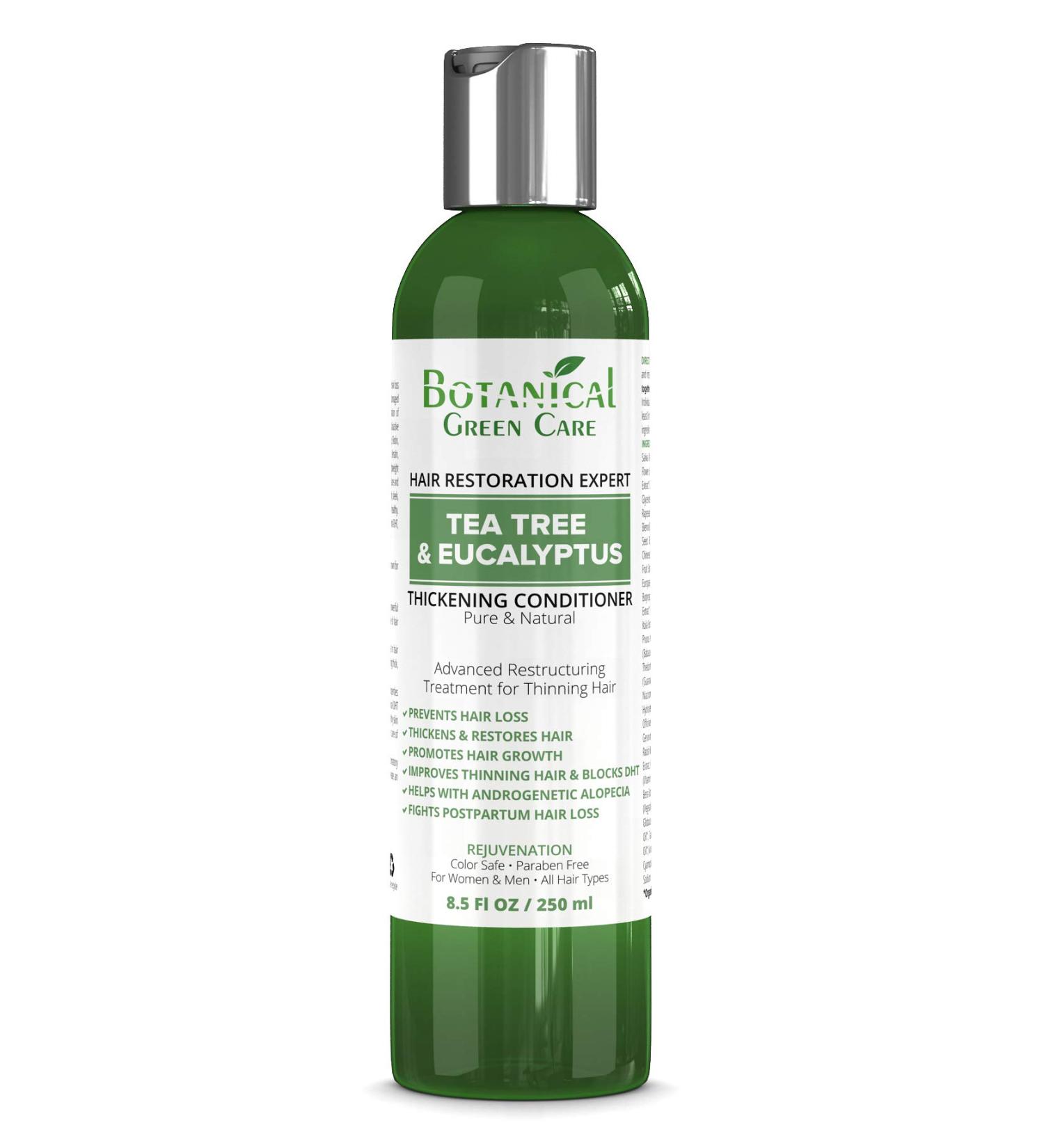 Tea Tree & Eucalyptus Hair loss conditioner Thickening conditioner for Thinning hair Hair Growth conditioner Hair Strengthening Hair loss products. Color Safe