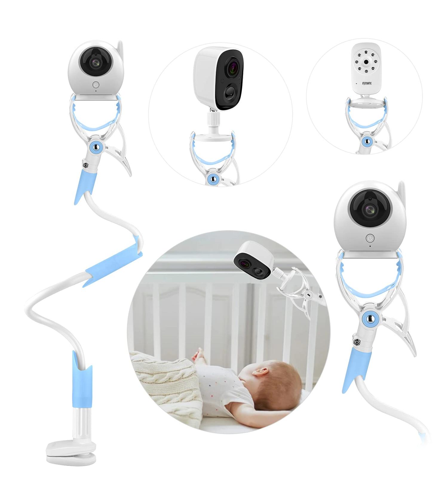 MYPIN Baby Monitor Holder Universal Flexible Baby Monitor Mount Baby Monitor Camera Indoor Cameras Monitor Stand(Baby Monitor not Included) Blue - Buy Online on SooperMarket.com