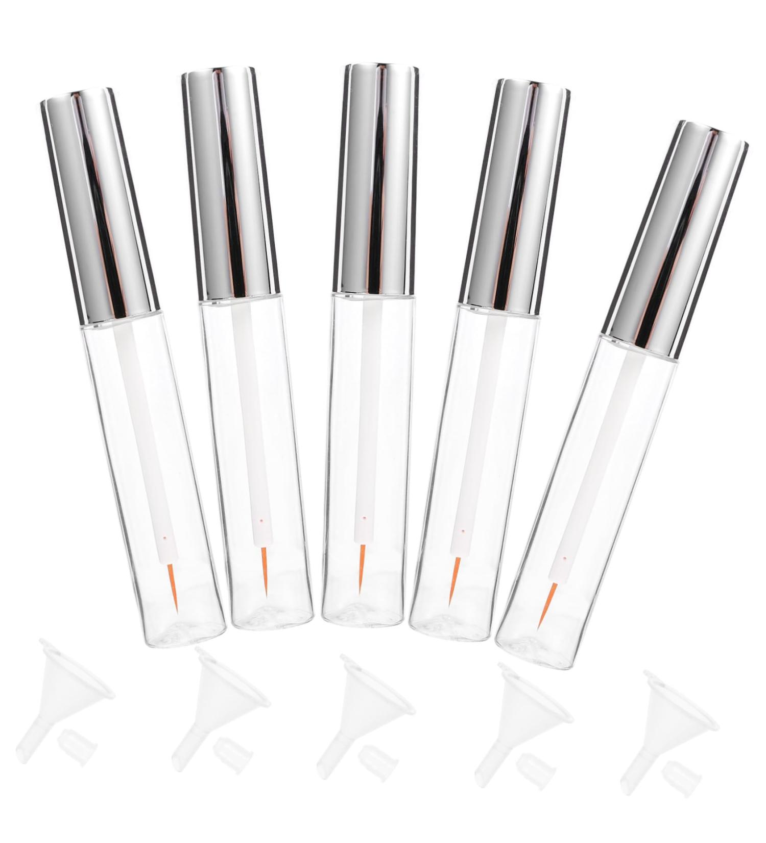 WOONEKY 15 Pcs Mascara Tube Empty Refillable Toothpaste Tubes Empty Mascara Tube Oil Transparent - Buy Online on SooperMarket.com