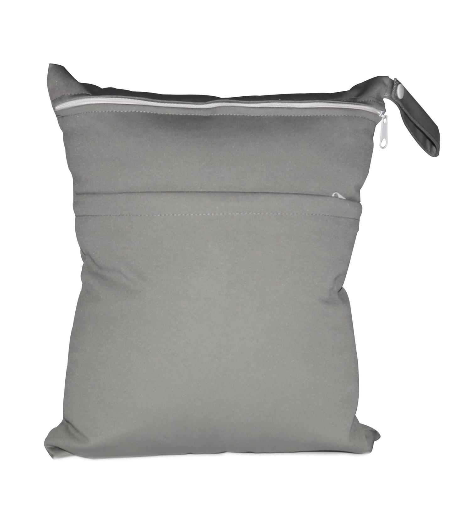 Egurs Reusable Wet Bag - Eco-Friendly Diaper Bag for Baby Diapers Dirty Clothes & Accessories in Gray - Buy Online on SooperMarket.com