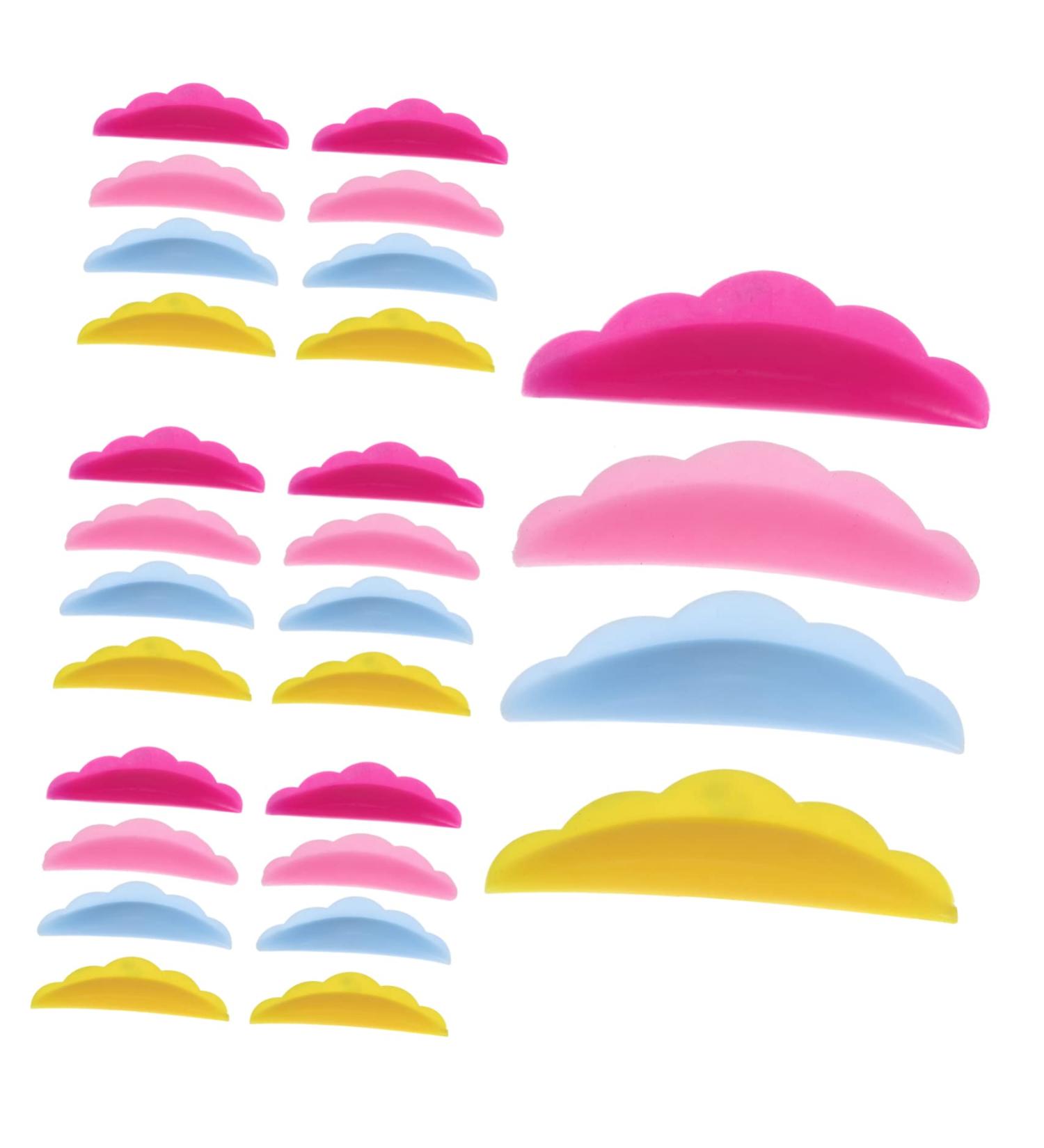 WOFASHPURET 40 Pairs Eyelash Silicone Gasket Lash Lift Silicone Pads Eyelash Lift Curler Silicone Eyelash Perming Curler Eyelash Lift Tool Lift Pads for Eyelash Lifting Rod Silica Gel Cosmetic - Buy Online on SooperMarket.com
