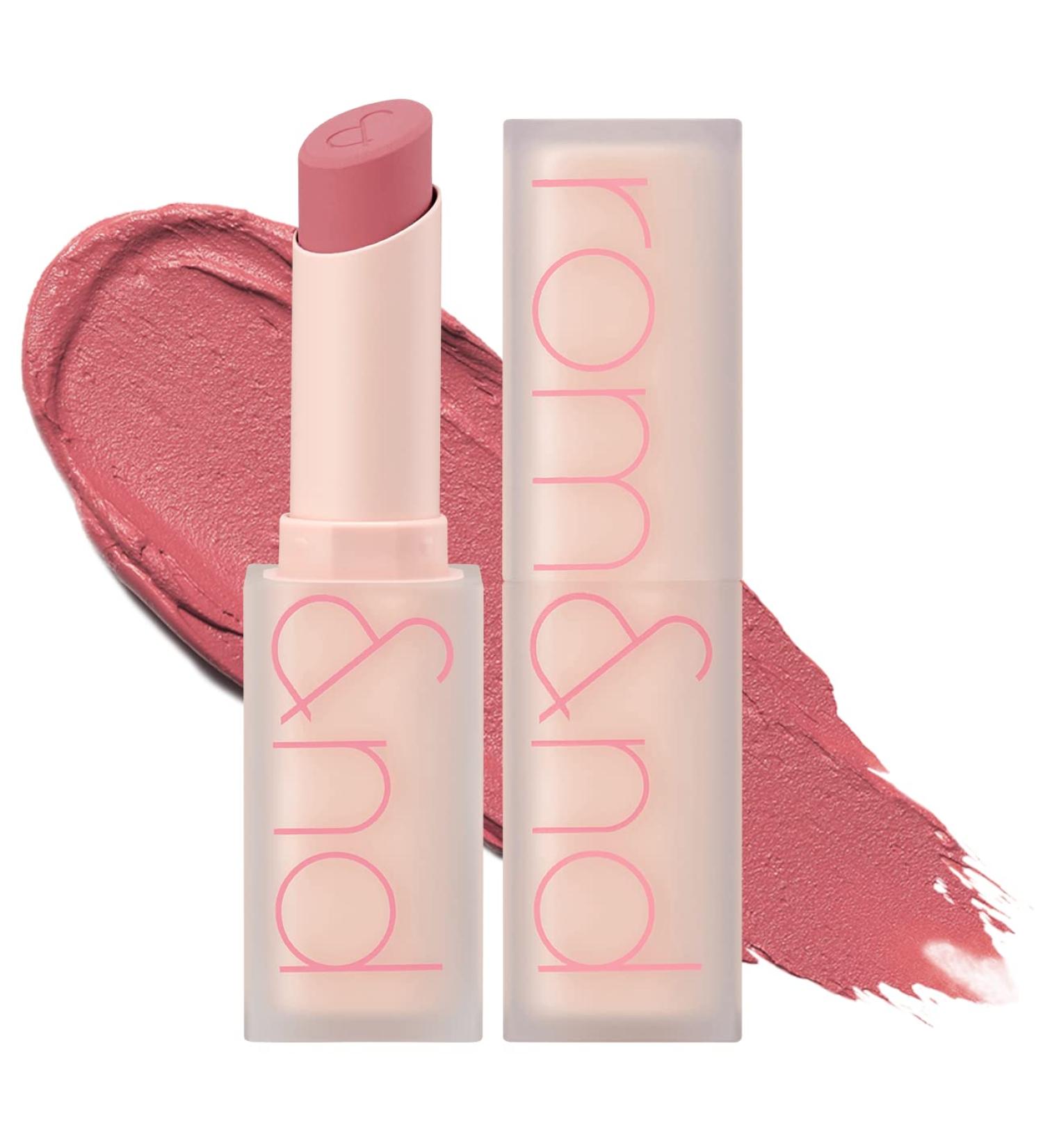 rom&nd Zero Matte Lipstick 3g - Pink Sand | Intense Color | Lasts All Day | Weightless & Matte Finish - Buy Online on SooperMarket.com