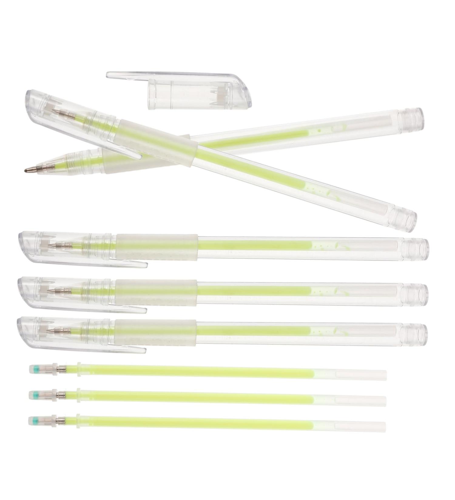 FOYTOKI 5pcs Beauty Spot Eyebrow Pen Eyebrow Permanent Pen White Markers Medical Plastic - Buy Online on SooperMarket.com