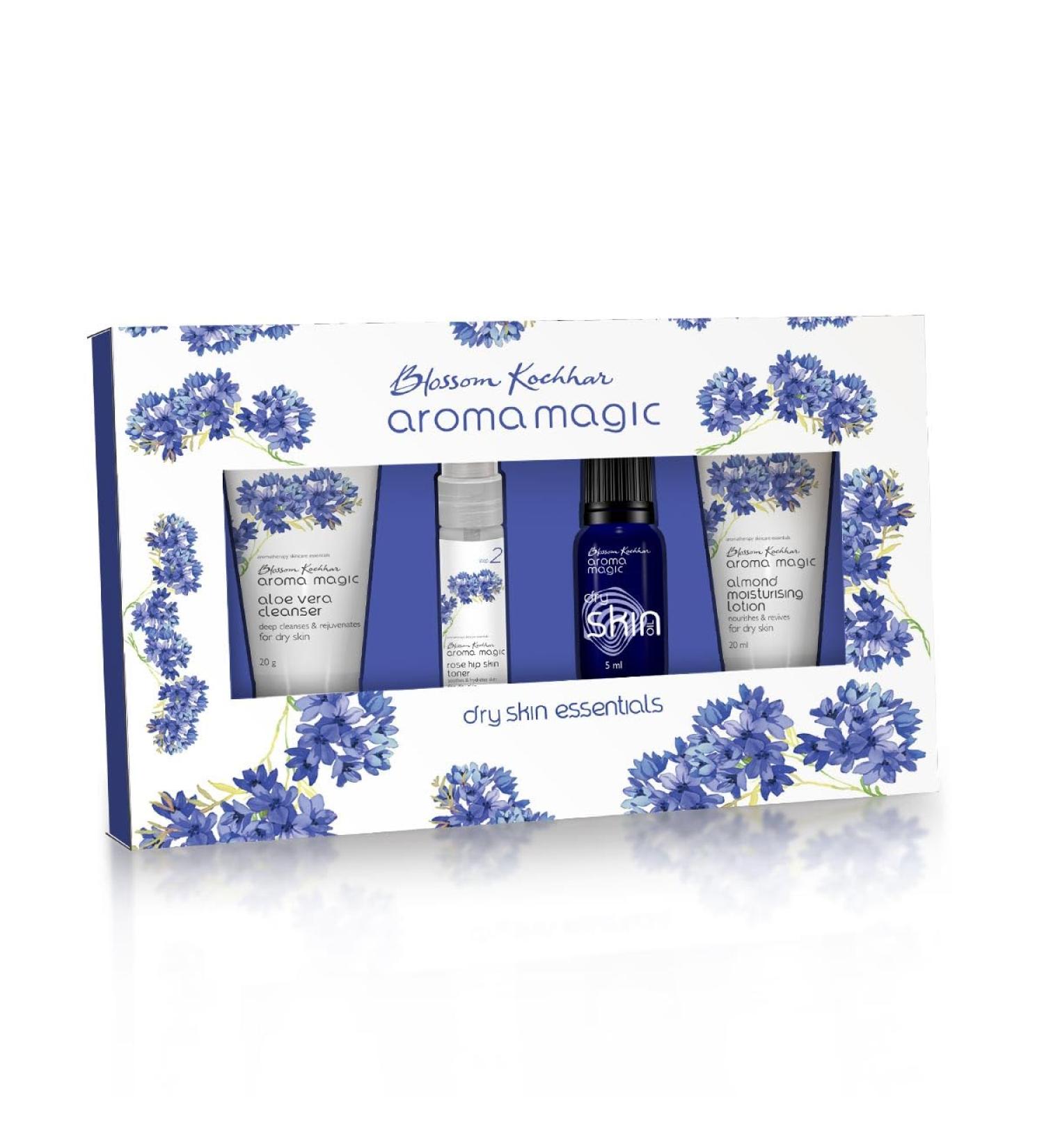Aroma Magic Dry Skin Essentials Kit - Nourish & Hydrate Your Skin | International Shipping Available - Buy Online on SooperMarket.com