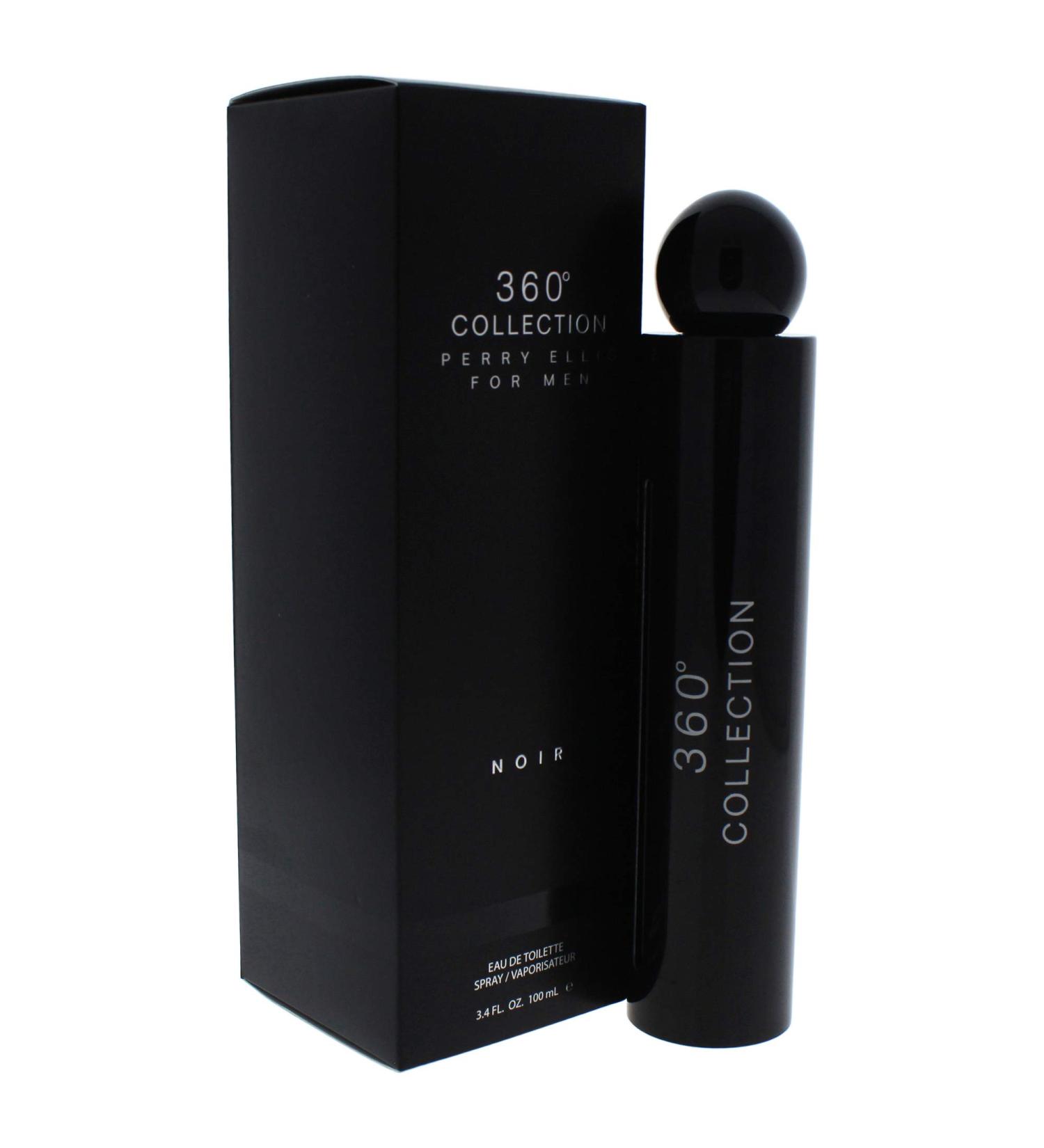 Perry Ellis 360 Collection Noir for Men Eau de Toilette Spray 3.4 Ounce - Buy Online on SooperMarket.com