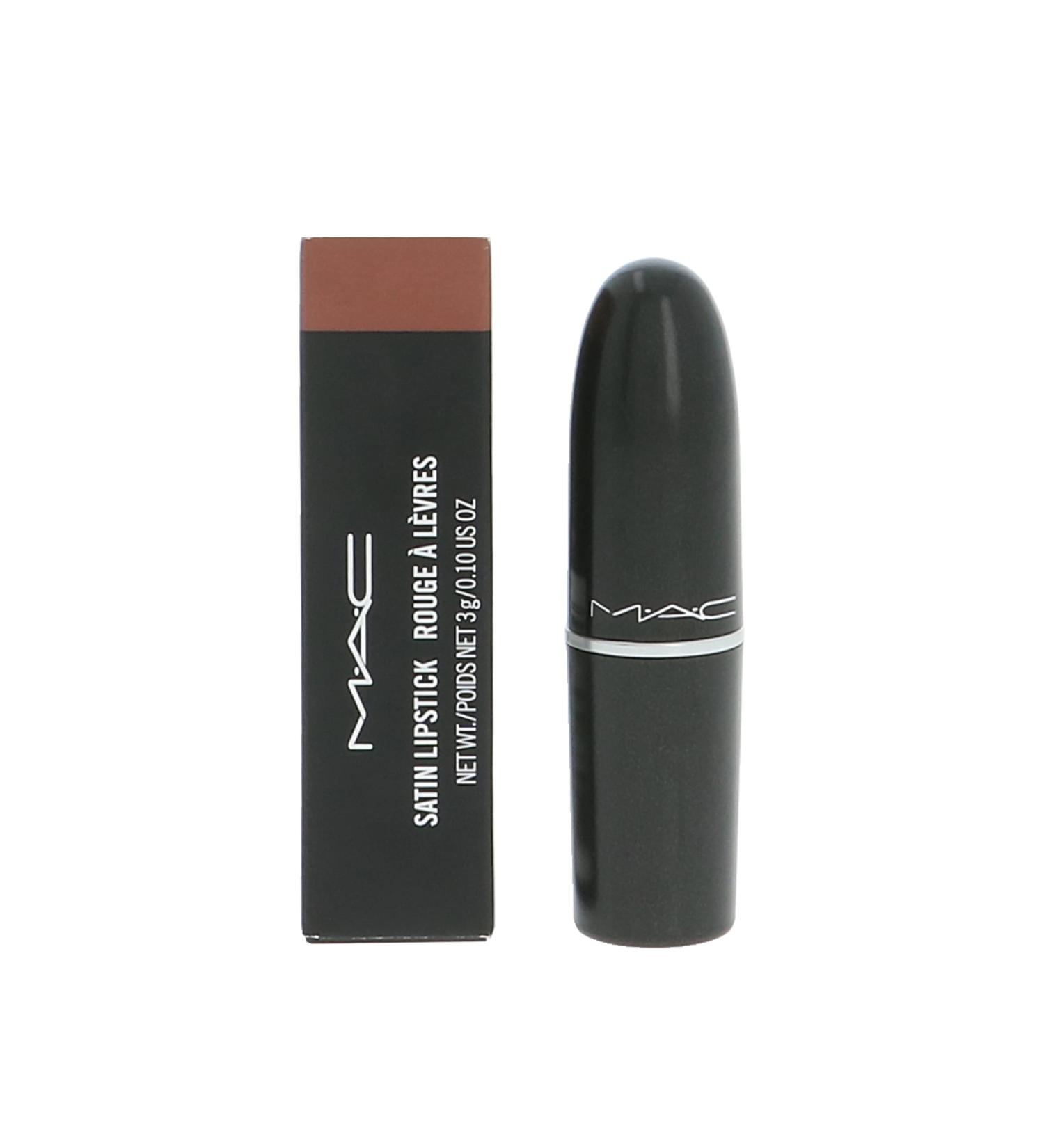 MAC Cosmetics Satin Lipstick (Spirit) 0.10 oz - Long-Lasting Satin Finish - Buy Online on SooperMarket.com