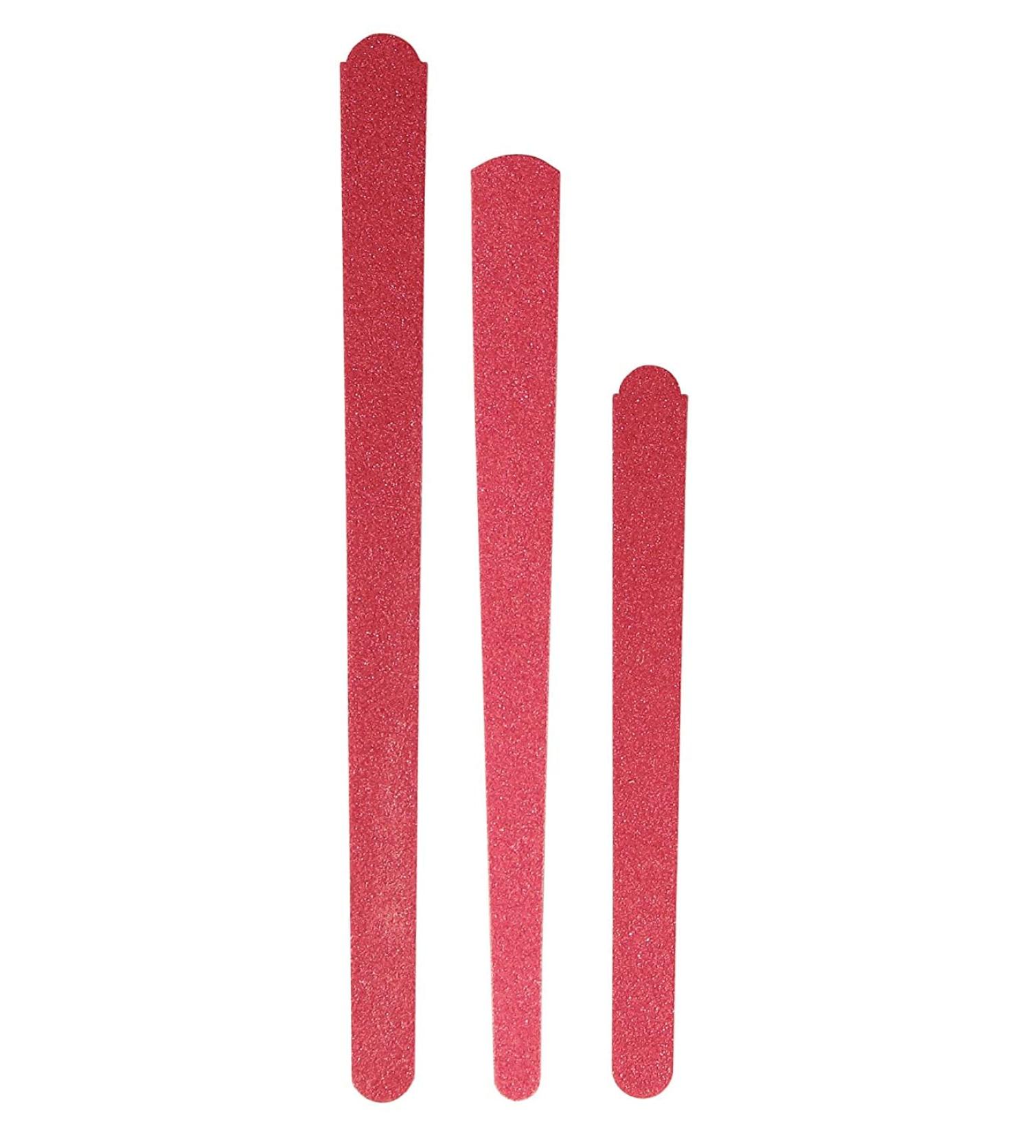 TITANIA Sand Nail Files 3 Cards Assorted Sizes Wood Quality Pack of 1 (1 x 13 g)