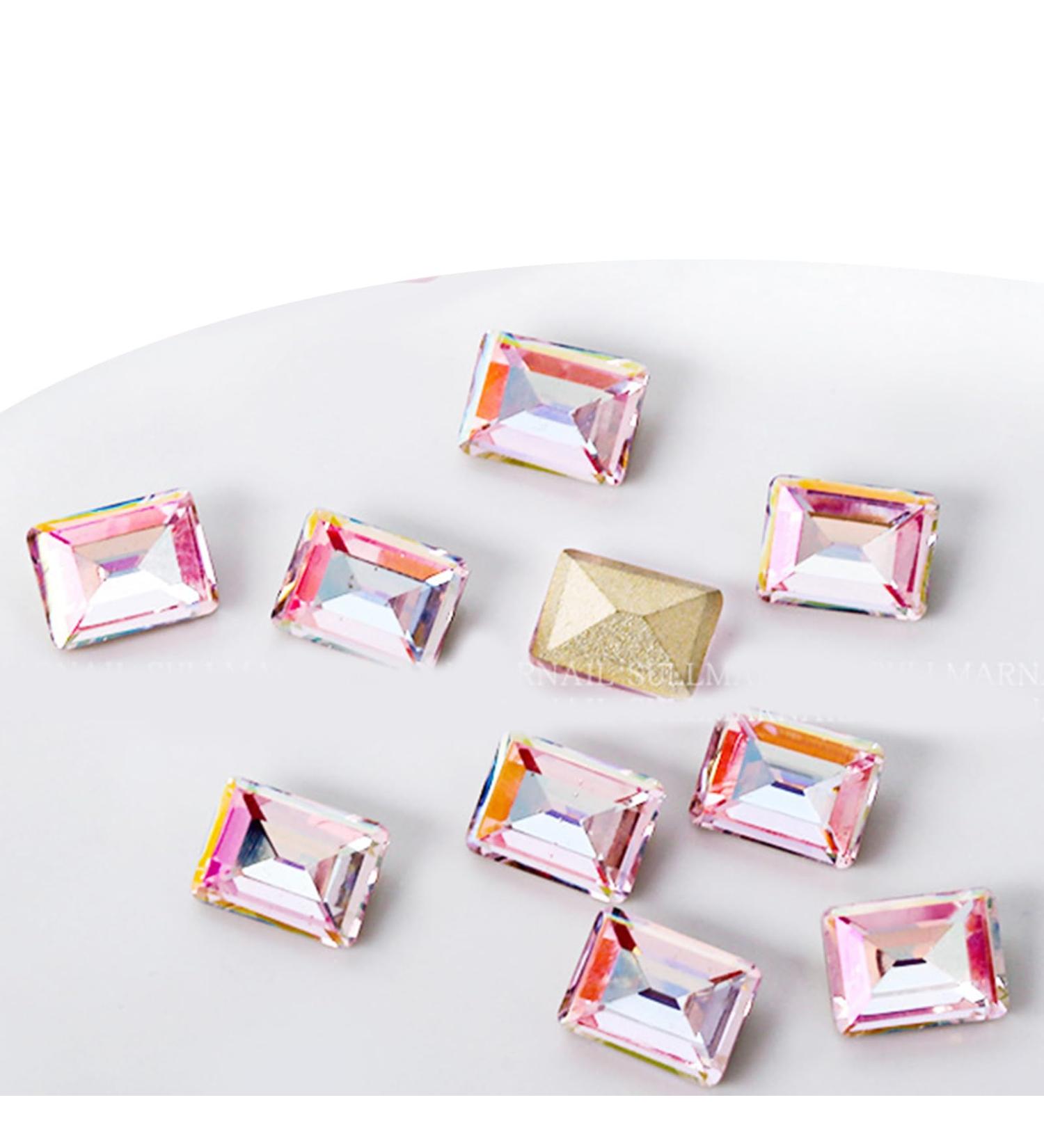 Crystal Nail Rhinestones Clear Nails Gems Stones 10Pcs Pointed Back Rhinestones Diamond Gems For Nail Art Supplies Nail Art Decorations Kits Nail Art Decorations Stickers ND954 - Buy Online on SooperMarket.com