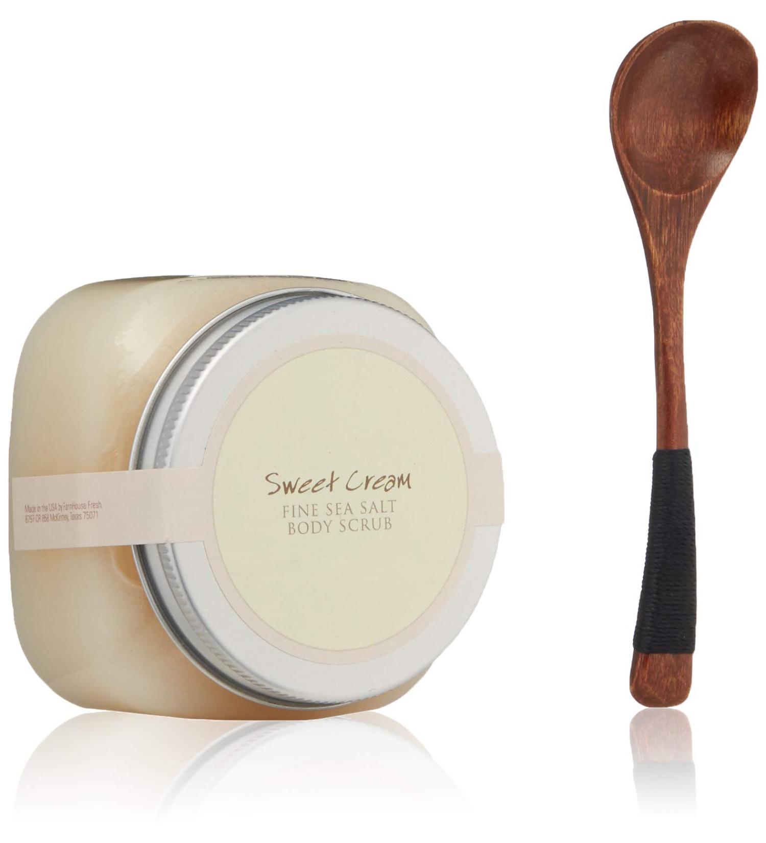 FarmHouse Fresh Fine Body Scrub - Sweet Cream 6 oz | Exfoliating Body Scrub - Buy Online on SooperMarket.com
