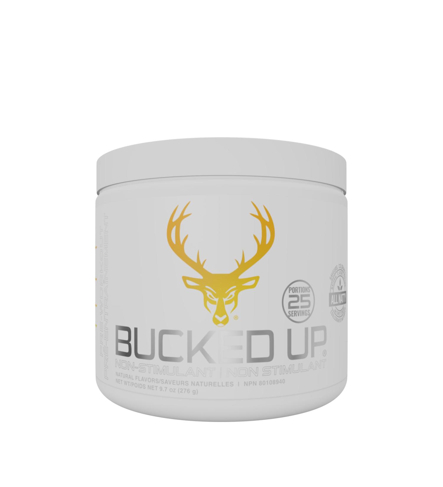 Bucked Up Non-Stim Pre-Workout: Enhance Performance Without the Jitters Caffeine Free Orange Mango Flavor 25 Servings - Buy Online on SooperMarket.com