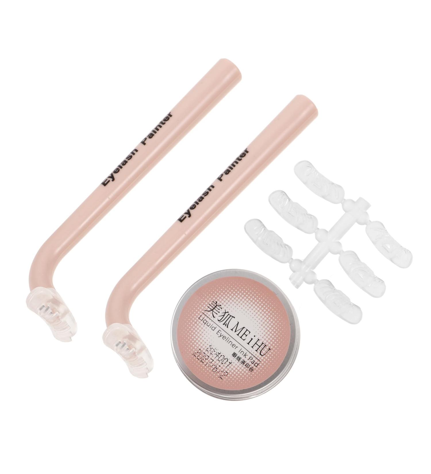 1 Set Eye Makeup Aid Lower Eyelash Stamps Lash Stamp for Lower Lashes Lower Lashes Stamp for Women Reusable Eyelash Stencils Makeup Tool for Women Eye Makeup Tool minkissy 12.00X3.50X2.50CM - Buy Online on SooperMarket.com