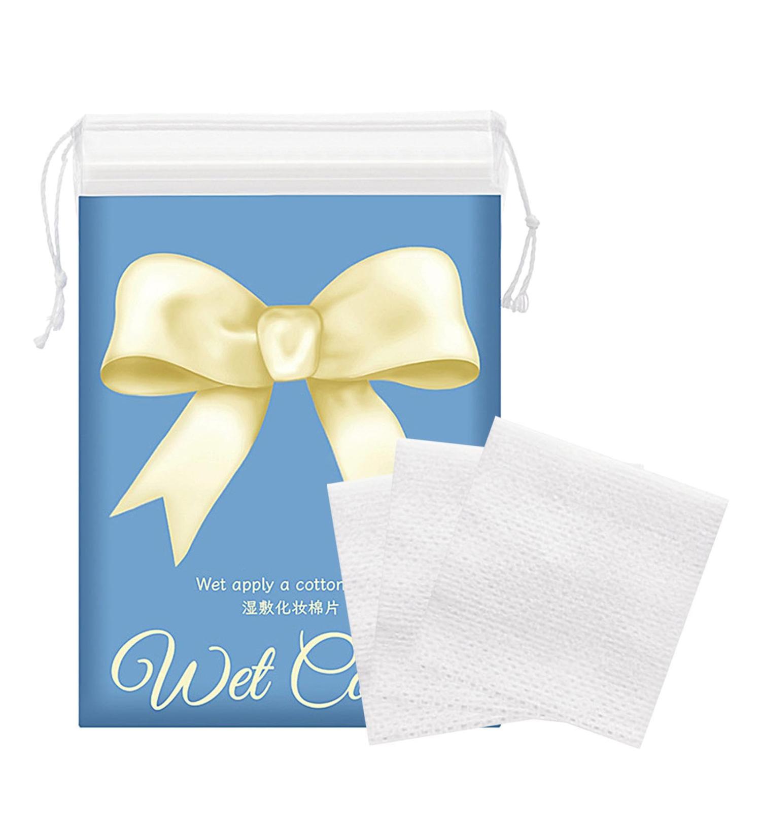 Cotton Pads for Makeup Removal Pack of 200 Wet Compress Cotton Sheets Super Fit Face Cleansing Pads Breathable Pads for Cosmetics Removal All Skin Types - Buy Online on SooperMarket.com