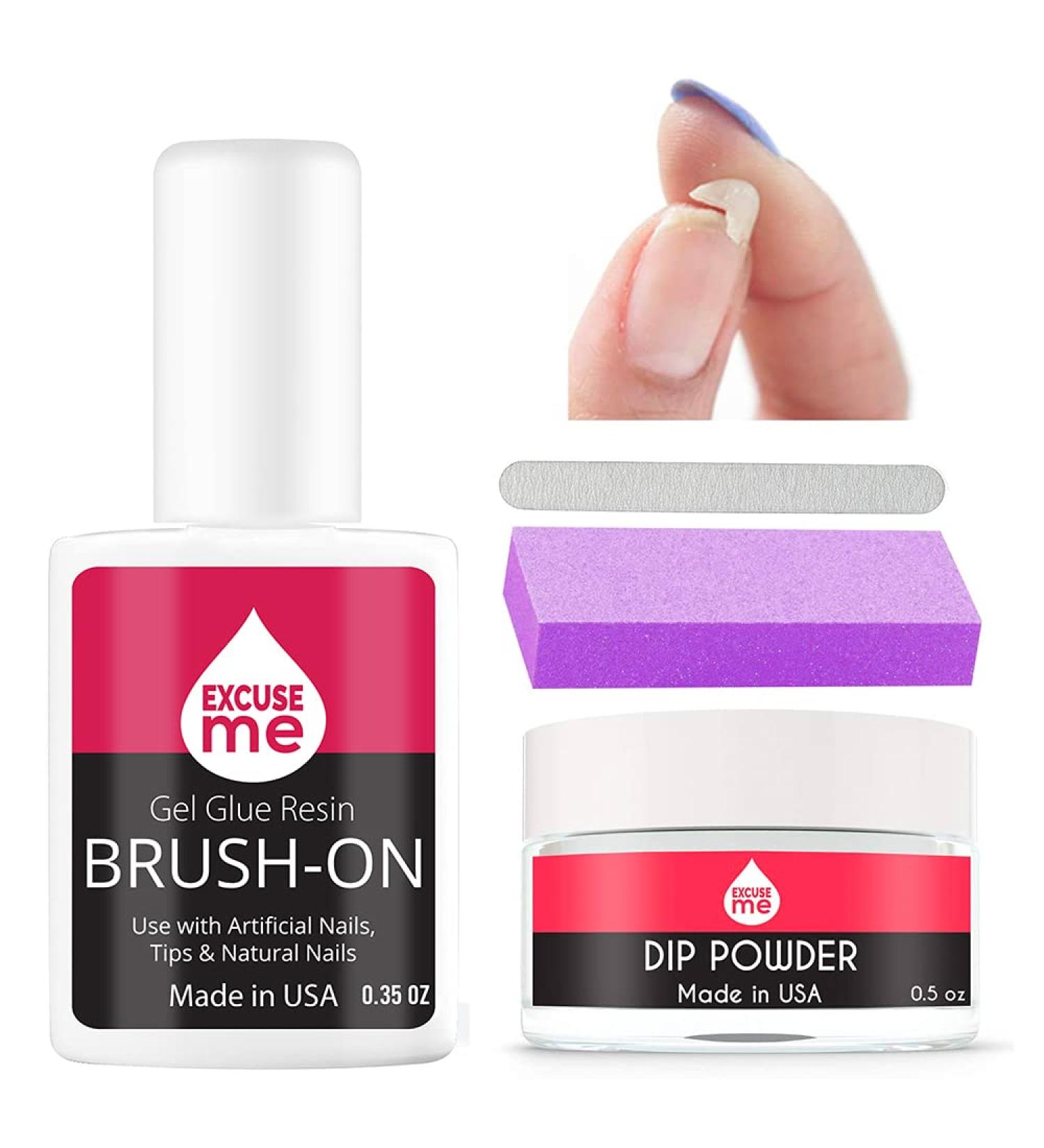 Professional Nail Repair Kit for Broken Cracked Split and Weak Nails. Easy to Use and Apply. Life saver nail Kit for Quick Fix Solution.