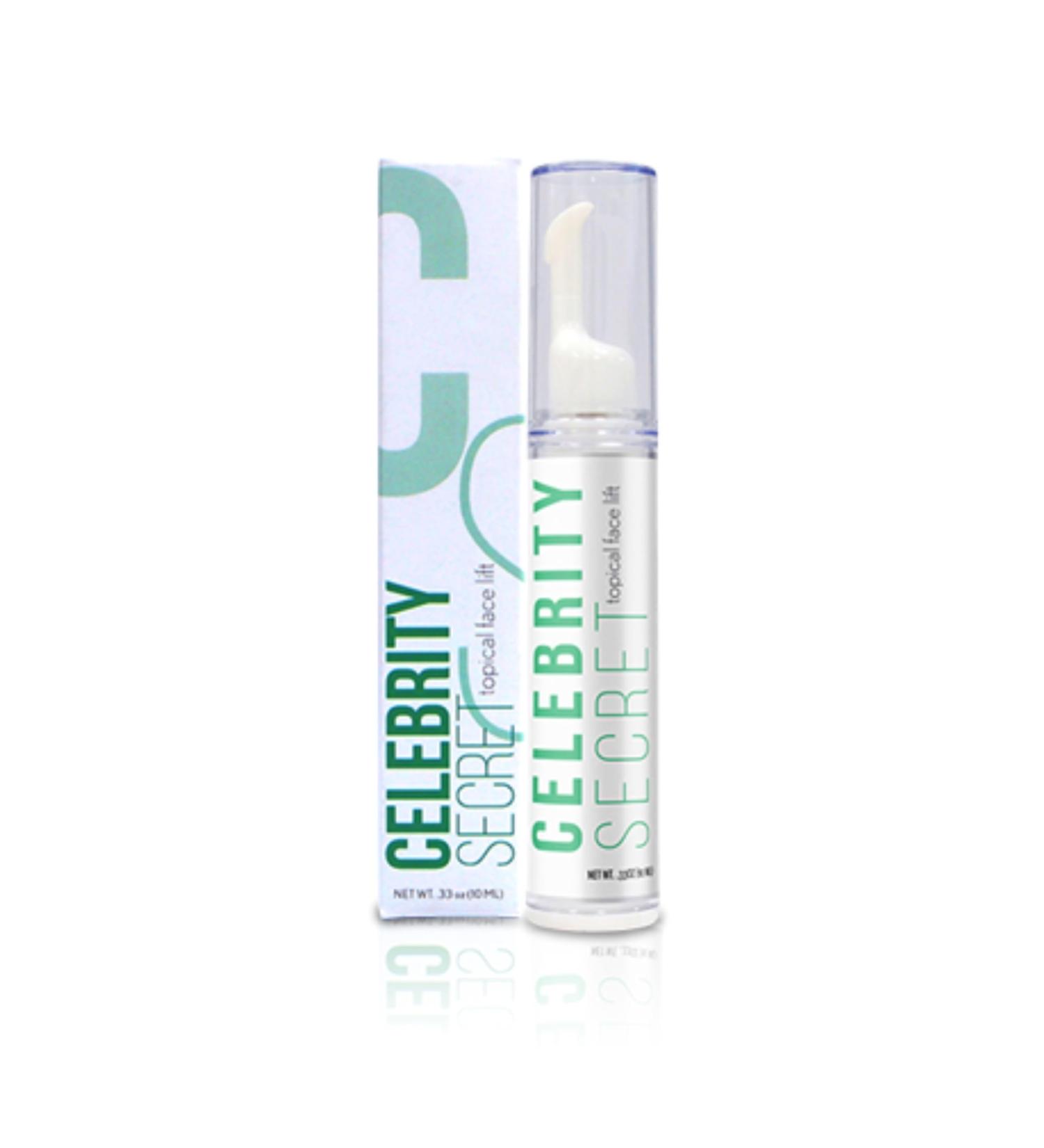 Worldwide Nutrition Celebrity Secret Topical Face Lift - Instant Wrinkle Remover & Skin Tightening Cream for Youthful Skin - 10 ml - Buy Online on SooperMarket.com