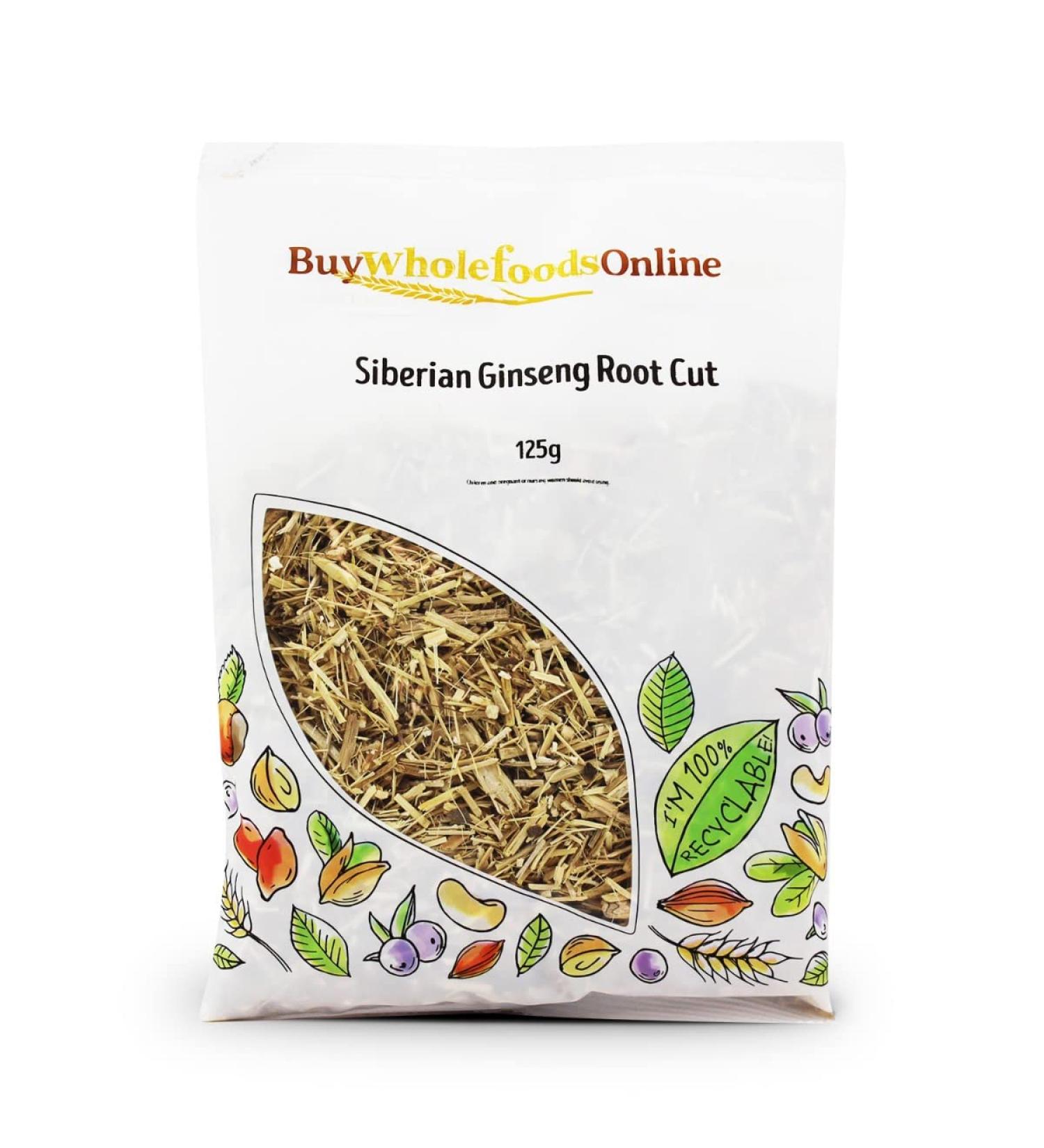 Siberian Ginseng Root Cut 125g