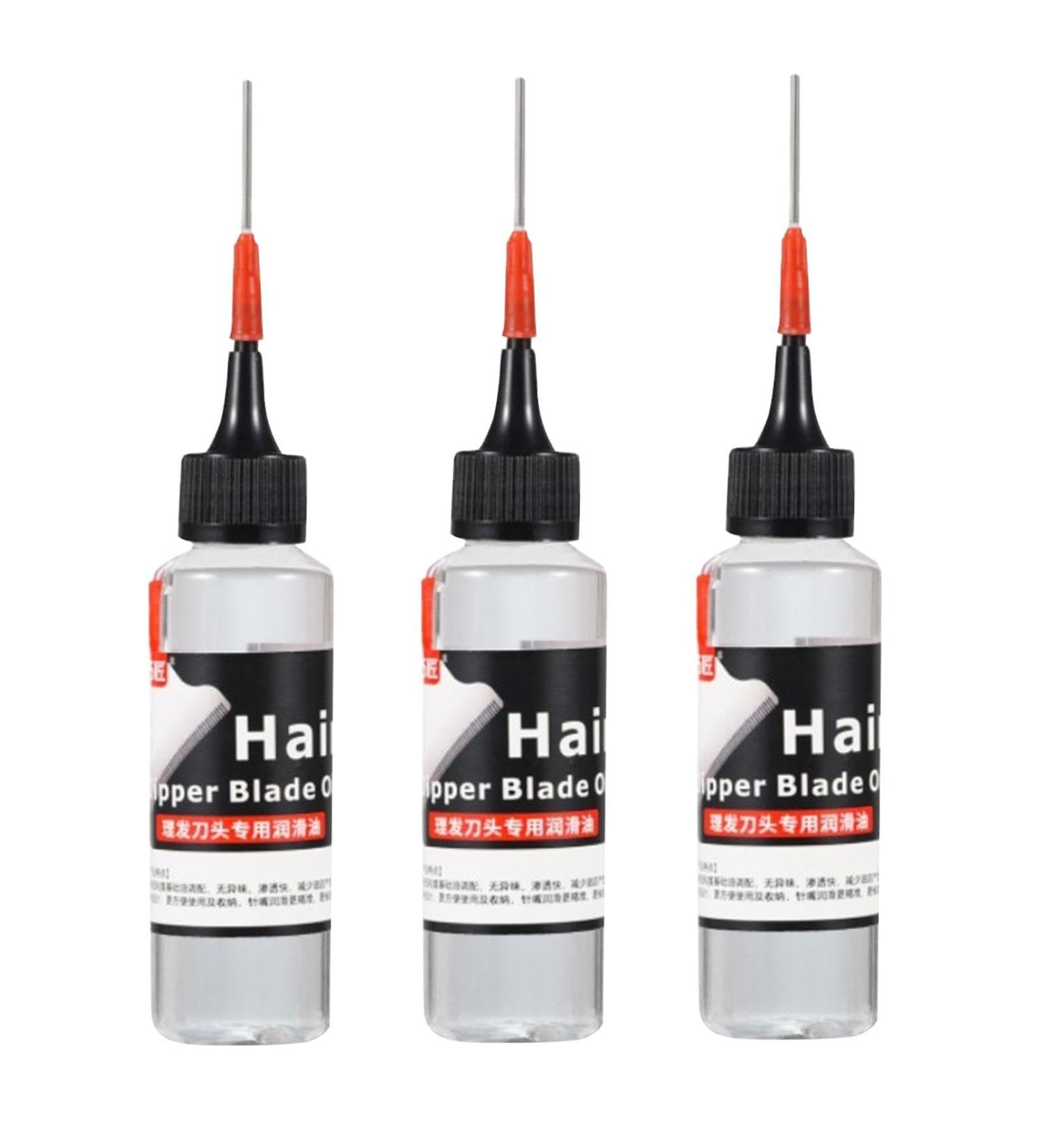 3PCS Hair Clipper Oil 60 ml Premium Clipper Oil for Hair Trimmers Hair Clippers Shaver Trimmers Hairdressing & Beard Trimmer Lubricating Oils Care for Your Hair Trimmer 60ml X 3pcs - Buy Online on SooperMarket.com