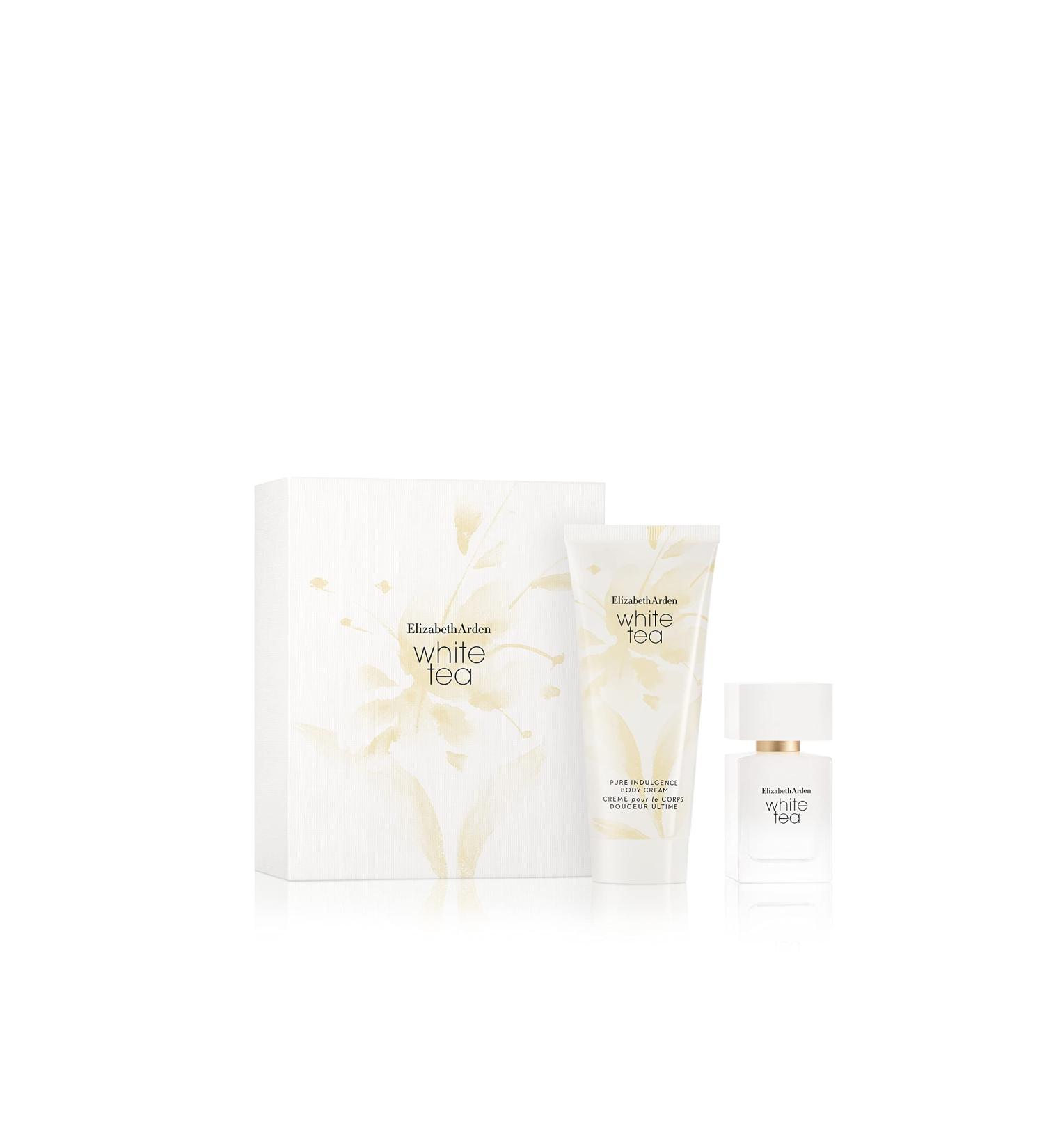 Buy Elizabeth Arden White Tea Original 1 oz & Pure Indulgence Body Cream 3.3 oz Set - International Shipping Available - Buy Online on SooperMarket.com