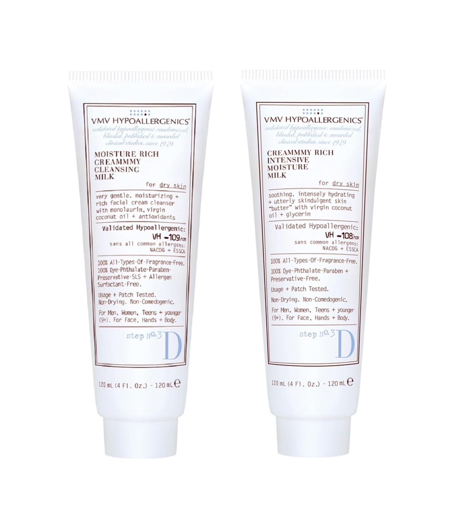 Superskin Dry Skin Regimen | Moisture Rich Cream & Cleansing Milk | Hydrating Intensive Moisturizer 120ml - International Shipping - Buy Online on SooperMarket.com