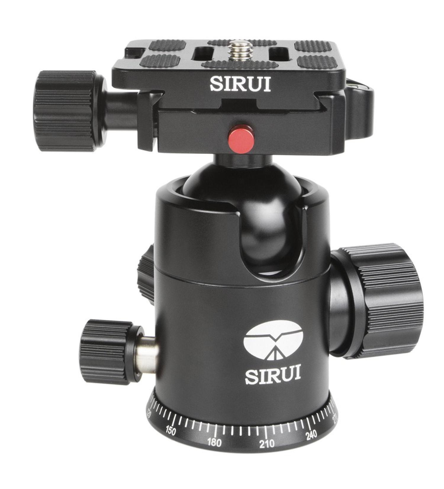 SIRUI G-20KX Ball Head with Quick Release Plate - 20 kg Load, Acra Swiss Compatible - Buy Online on SooperMarket.com