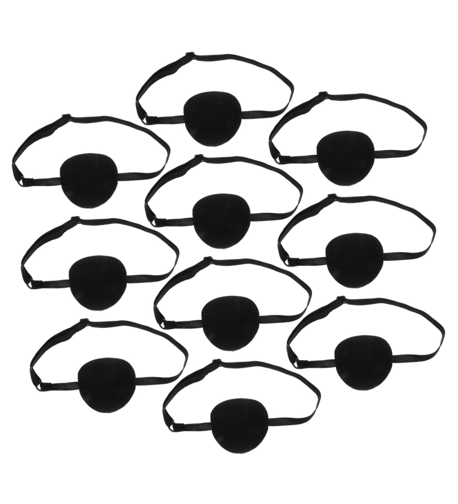 KOMBIUDA 10pcs Eye Patch Blindfolds for Adults Eye Cosplay Patch Eyepatch for Lazy Eye Eye Mask - Buy Online on SooperMarket.com