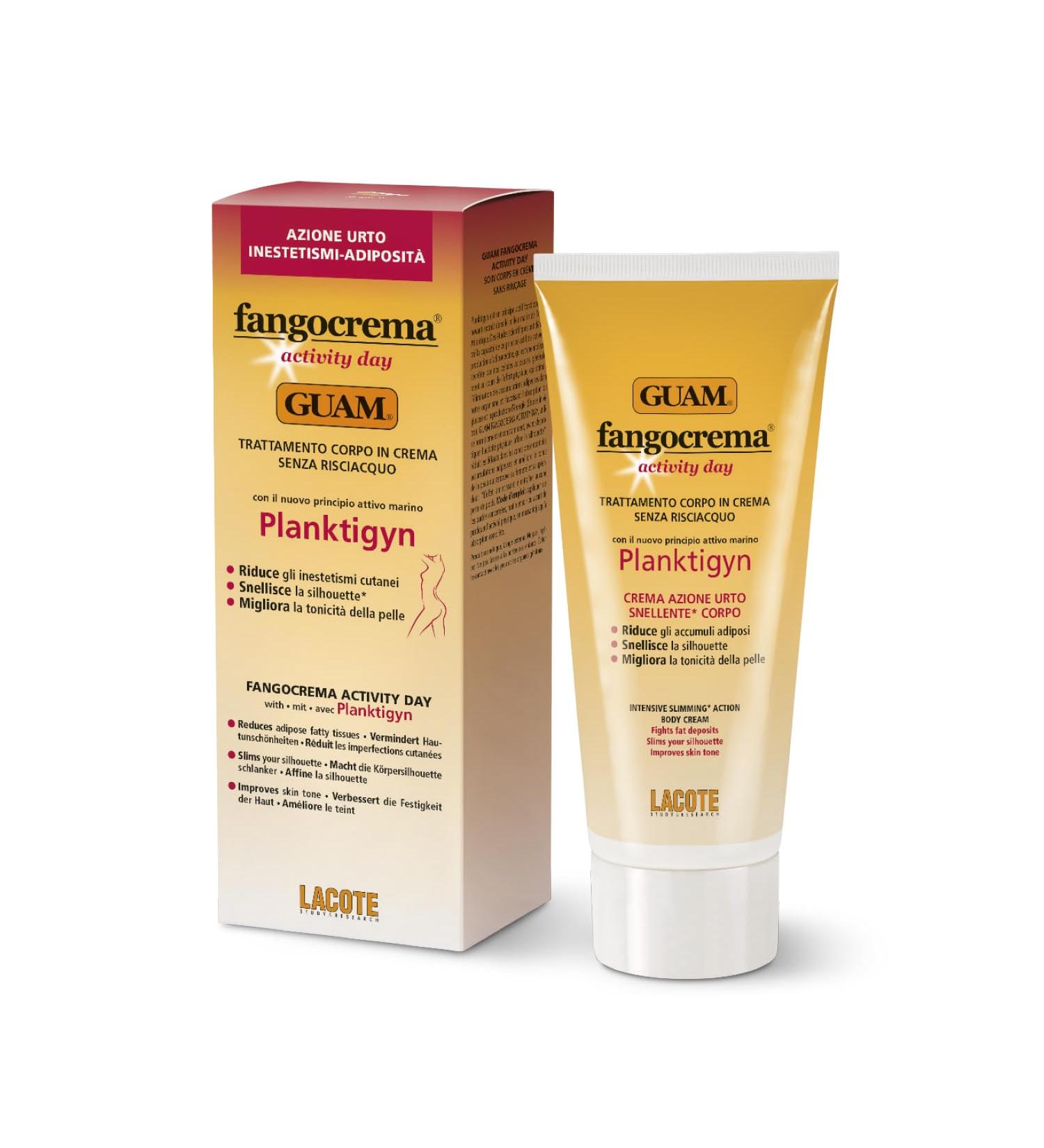 Guam Fangocrema Activity Day Cream - Rinse-Free Body Treatment for Bumps & Fat Deposits 200ml - Shop Internationally! - Buy Online on SooperMarket.com