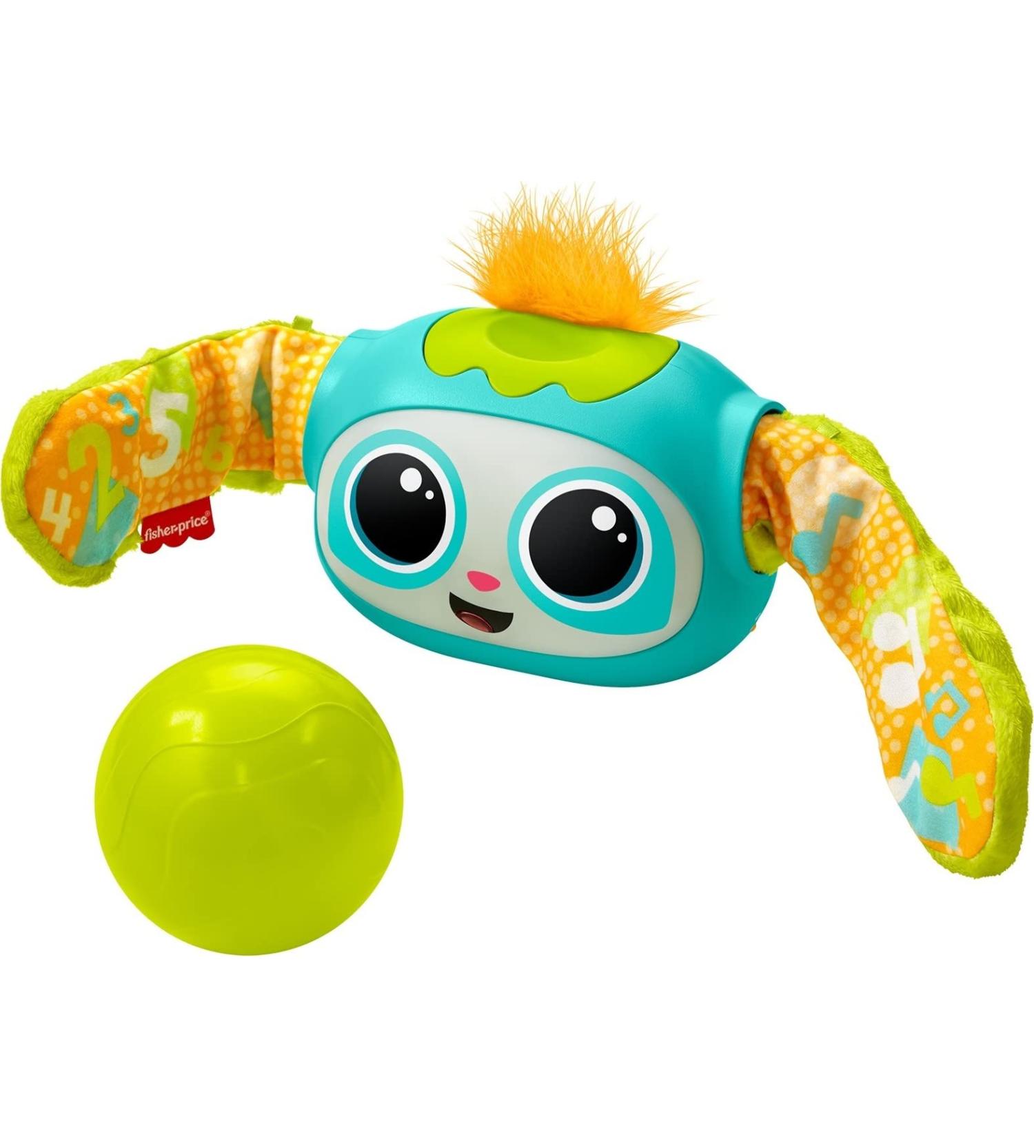 Fisher-Price GJW33 Rollin Rovee - Interactive Baby Toy with Lights Music & 4 Game Modes for 6+ Months - Shop Internationally - Buy Online on SooperMarket.com