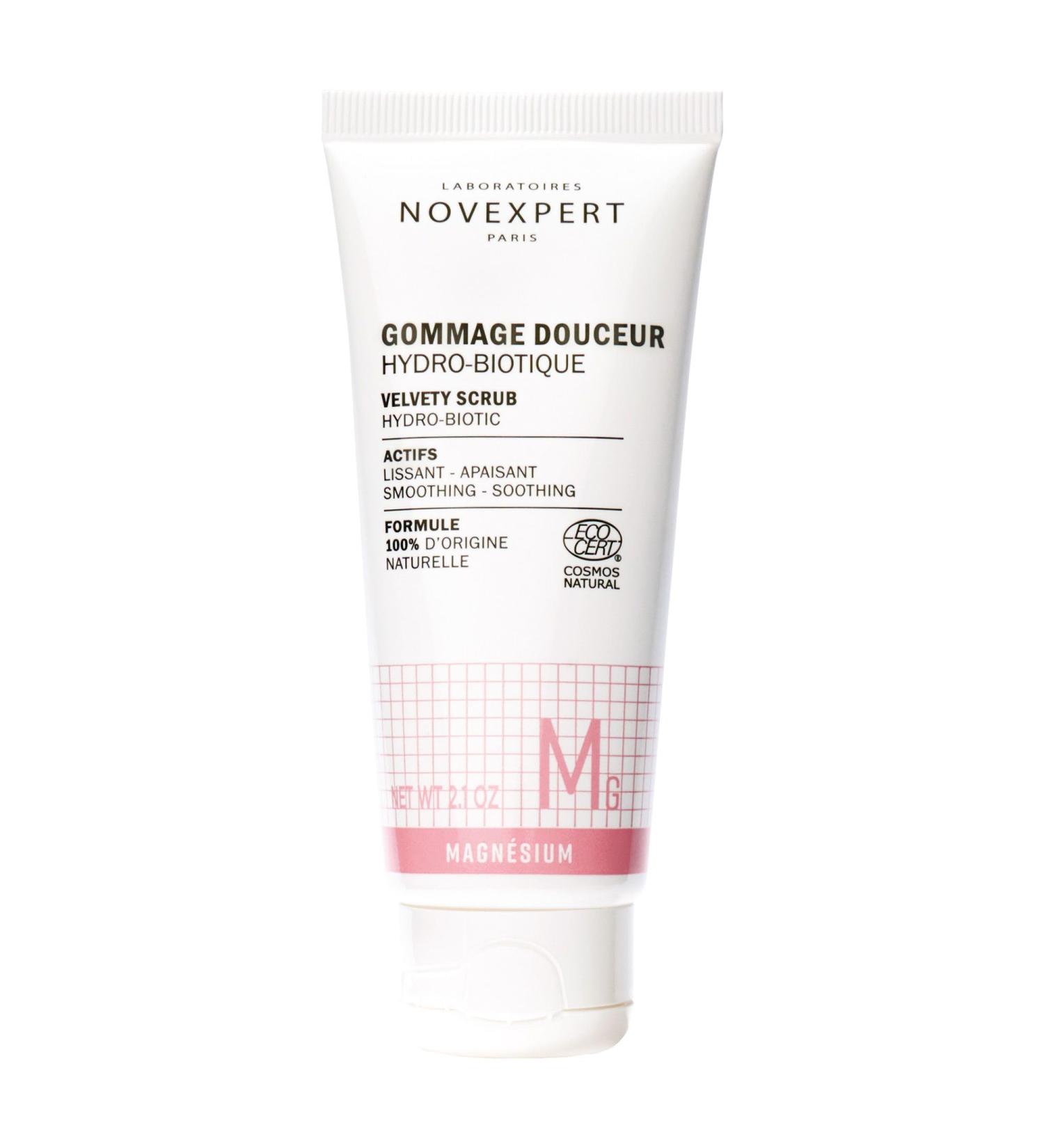 Velvety Scrub Hydro-Biotic - Creamy Exfoliating Face & Lip Scrub - Hydrates Soothes & Smooths - Vegan & Hypoallergenic for All Skin Types - 2 Oz - Buy Online on SooperMarket.com