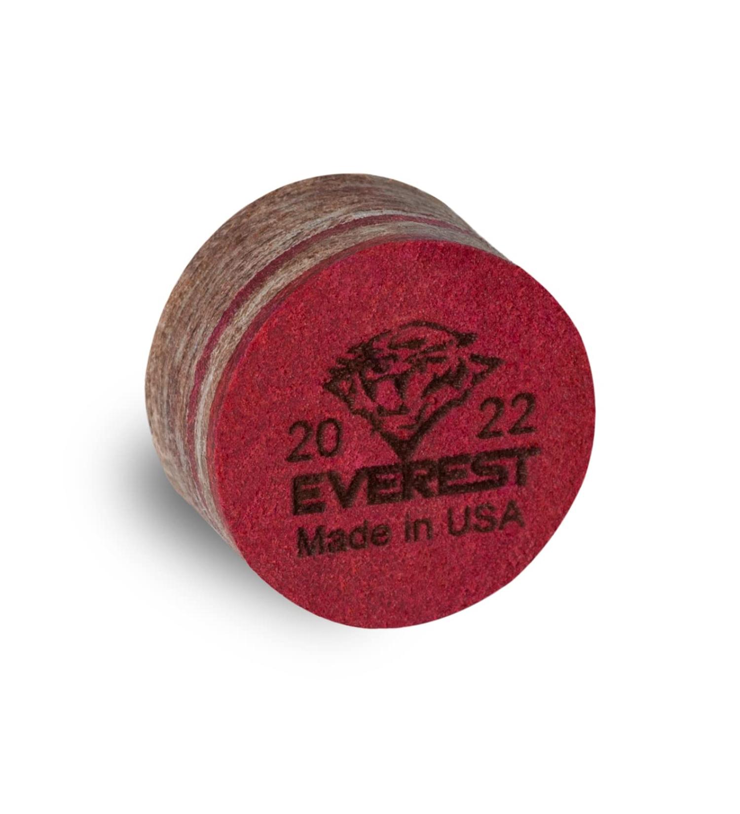 Tiger Everest 13mm Laminated Pool Billiard Cue Tip - High Quality - Buy Online on SooperMarket.com