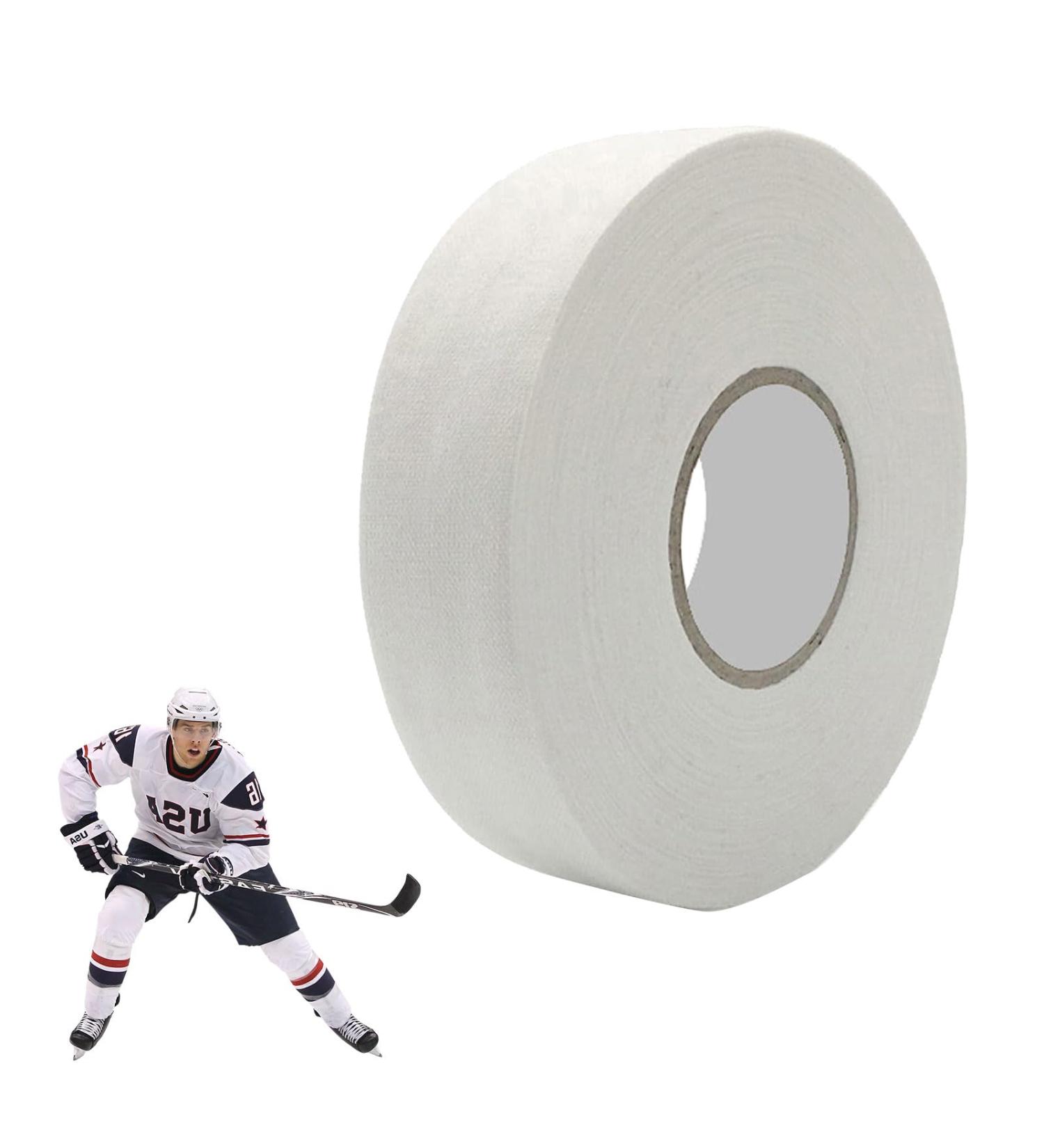 Karells Ice Hockey Tape - Self-Adhesive Non-Slip 25m x 25mm White | Perfect for Hockey Sticks & Rackets | International Shipping Available - Buy Online on SooperMarket.com