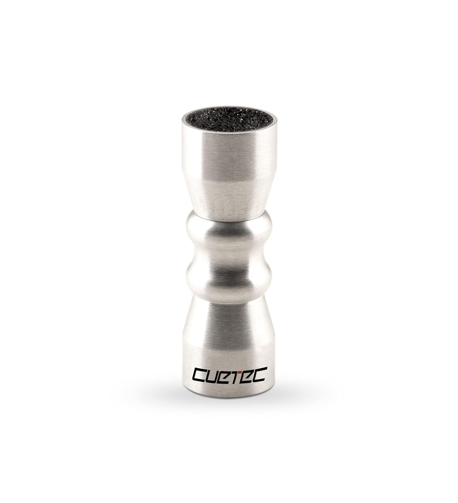 Cuetec Bowtie 3-in-1 Billiard Cue Tip Tool Silver - New Version - Buy Online on SooperMarket.com