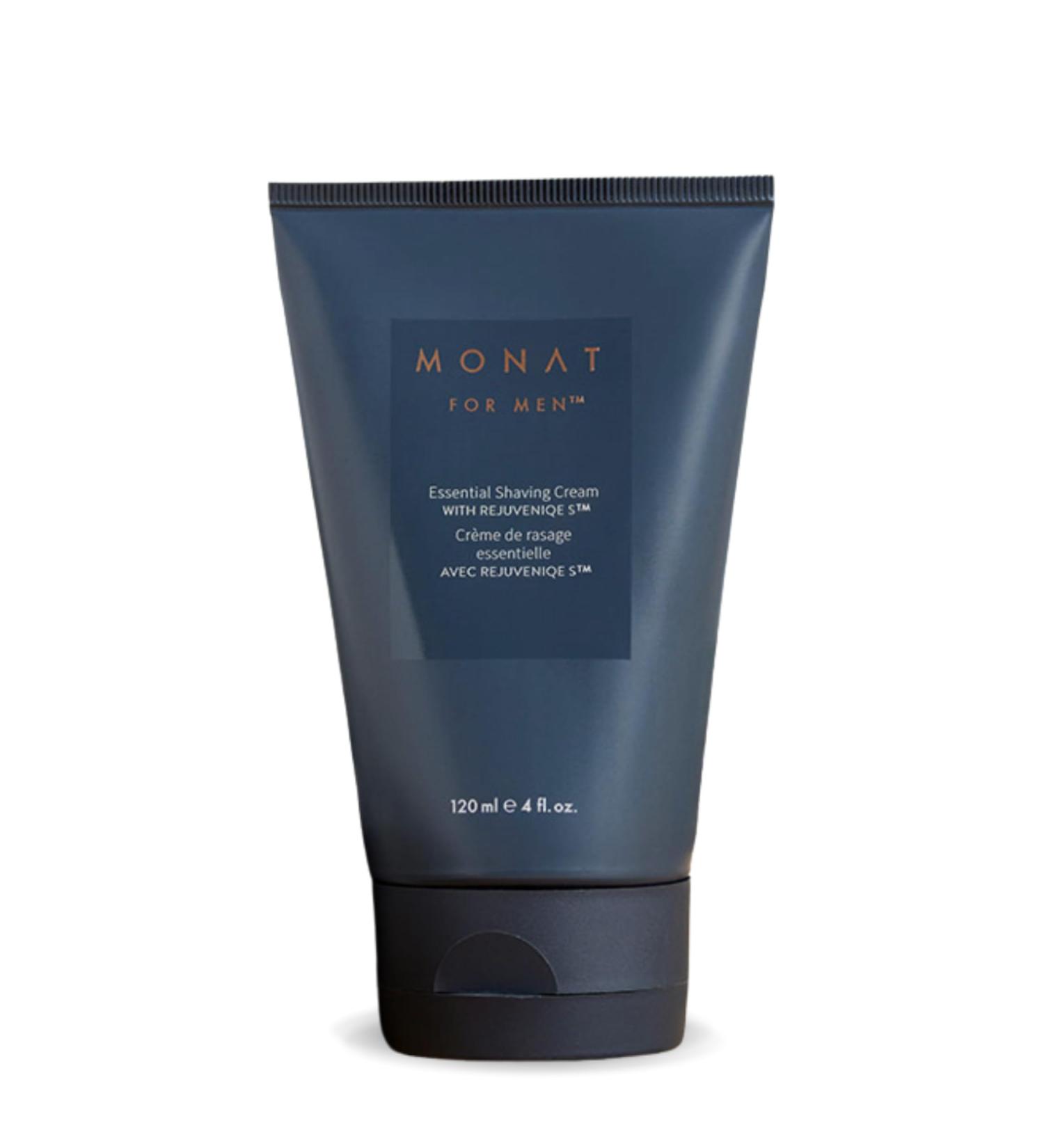 Buy MONAT For Men Essential Shaving Cream - Natural Formula with Shea Butter & Coconut Oil - 120ml - Buy Online on SooperMarket.com