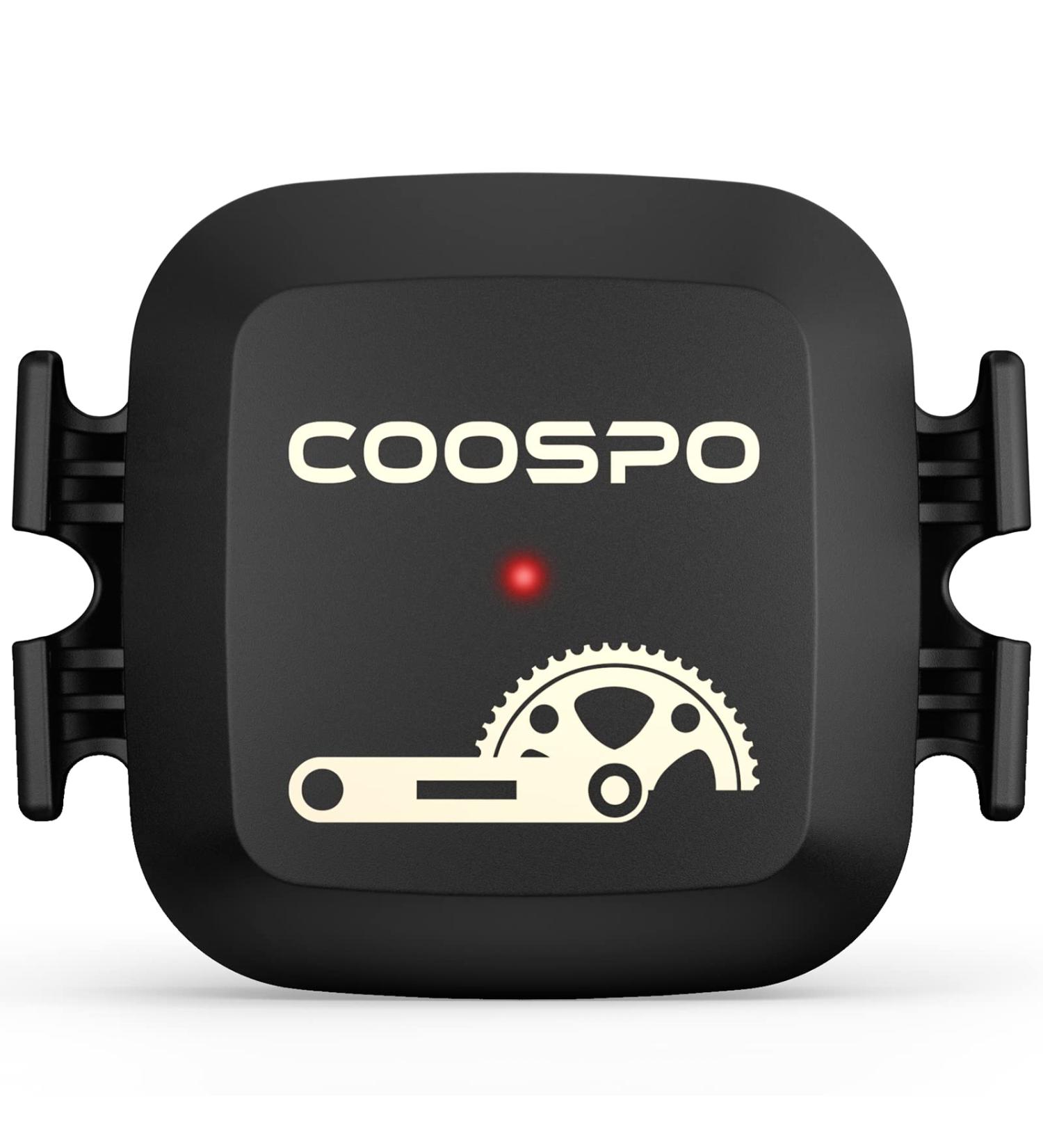 COOSPO Bluetooth Ant+ Bike Speed & Cadence Sensor - IP67 Waterproof Compatible with Zwift Rouvy Kinomap & More (BK467) - Buy Online on SooperMarket.com