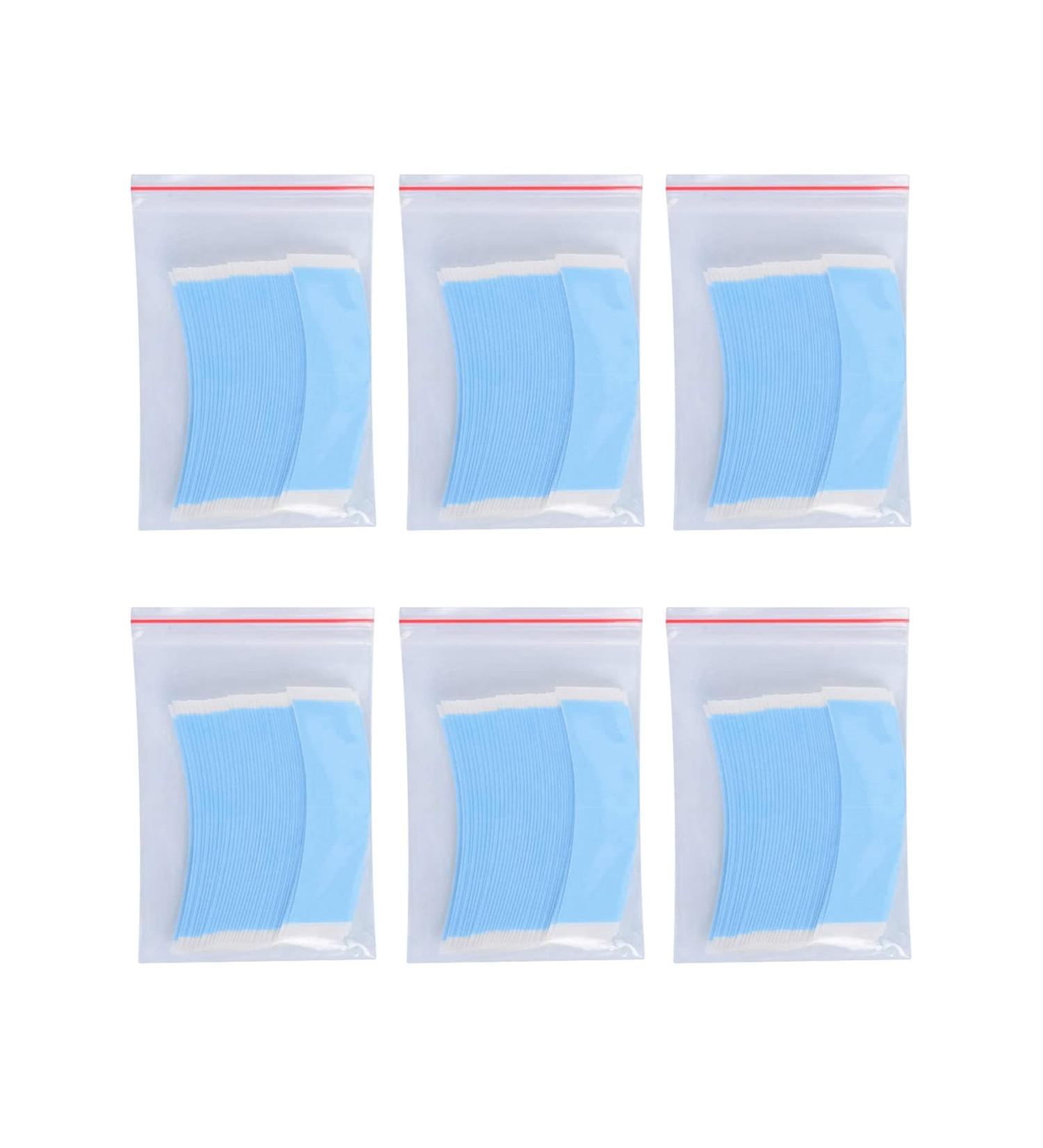 Dawafit 216Pc/Lot Strong Wig Double Tape Strips Fixed Hair System Adhesive Extension Lace Wig Waterproof Sweat Wig Film Adhesive - Buy Online on SooperMarket.com