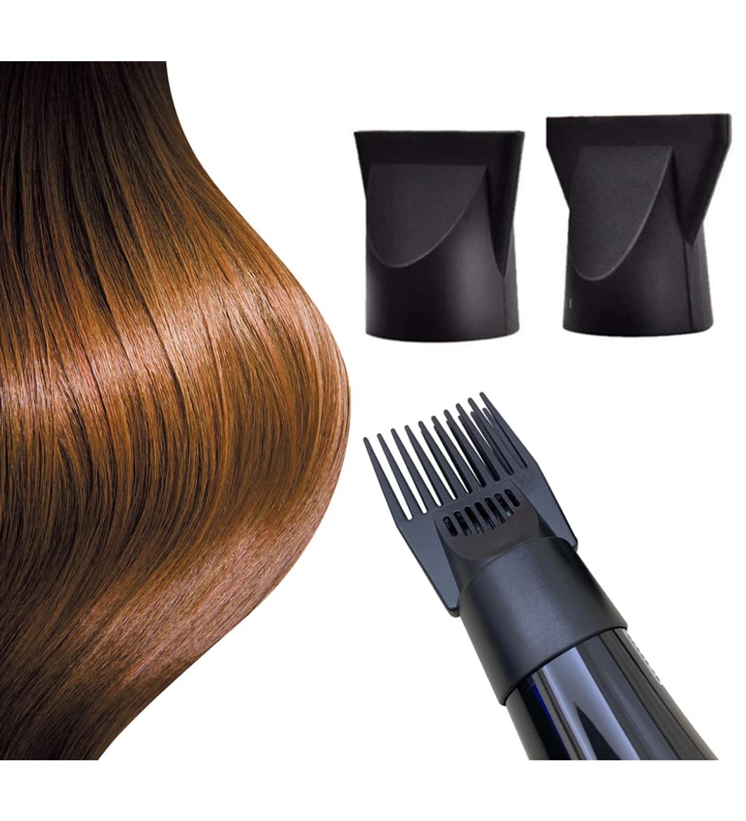 3 Pcs Multifunction Plastic Hair Dryer Nozzle Comb Set - Black - Buy Online on SooperMarket.com
