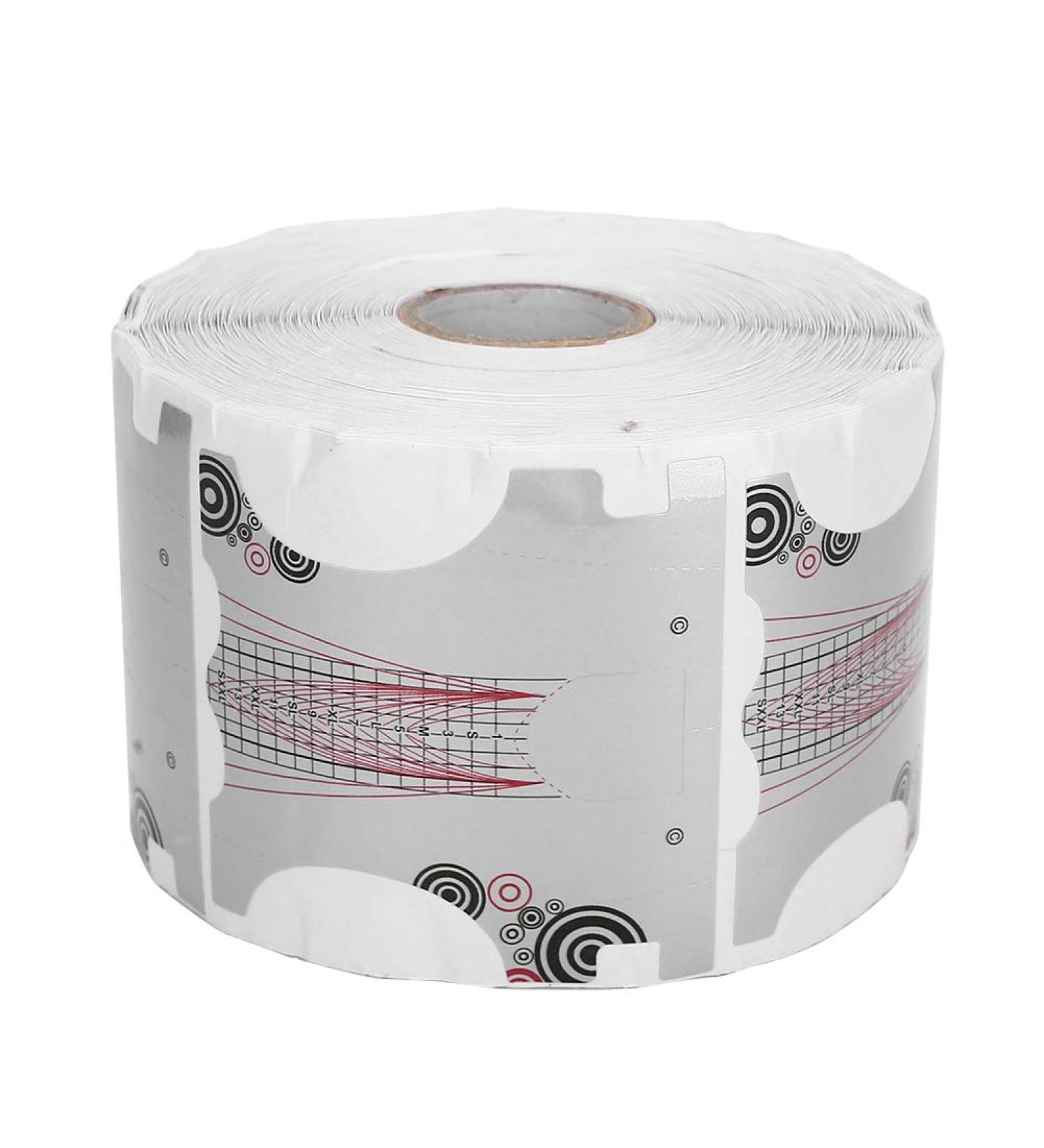 500 Pcs Self-Adhesive Nail Extension Stickers - Guide for UV Gel & Acrylic Nail Art Tips - Buy Online on SooperMarket.com