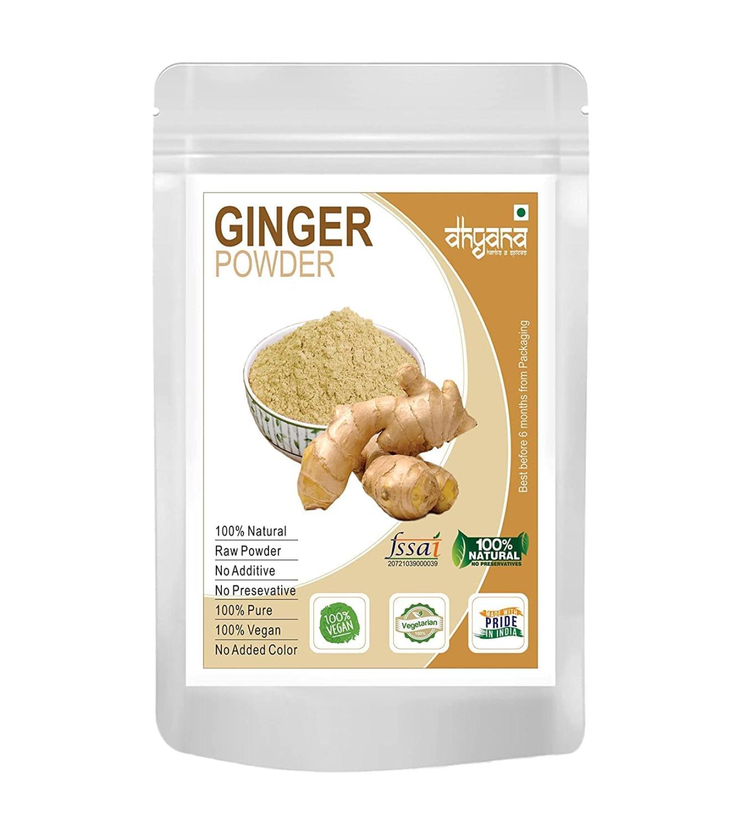 QURA Exim Dry Ginger Powder 500gm Adrak Powder - Buy Online on SooperMarket.com