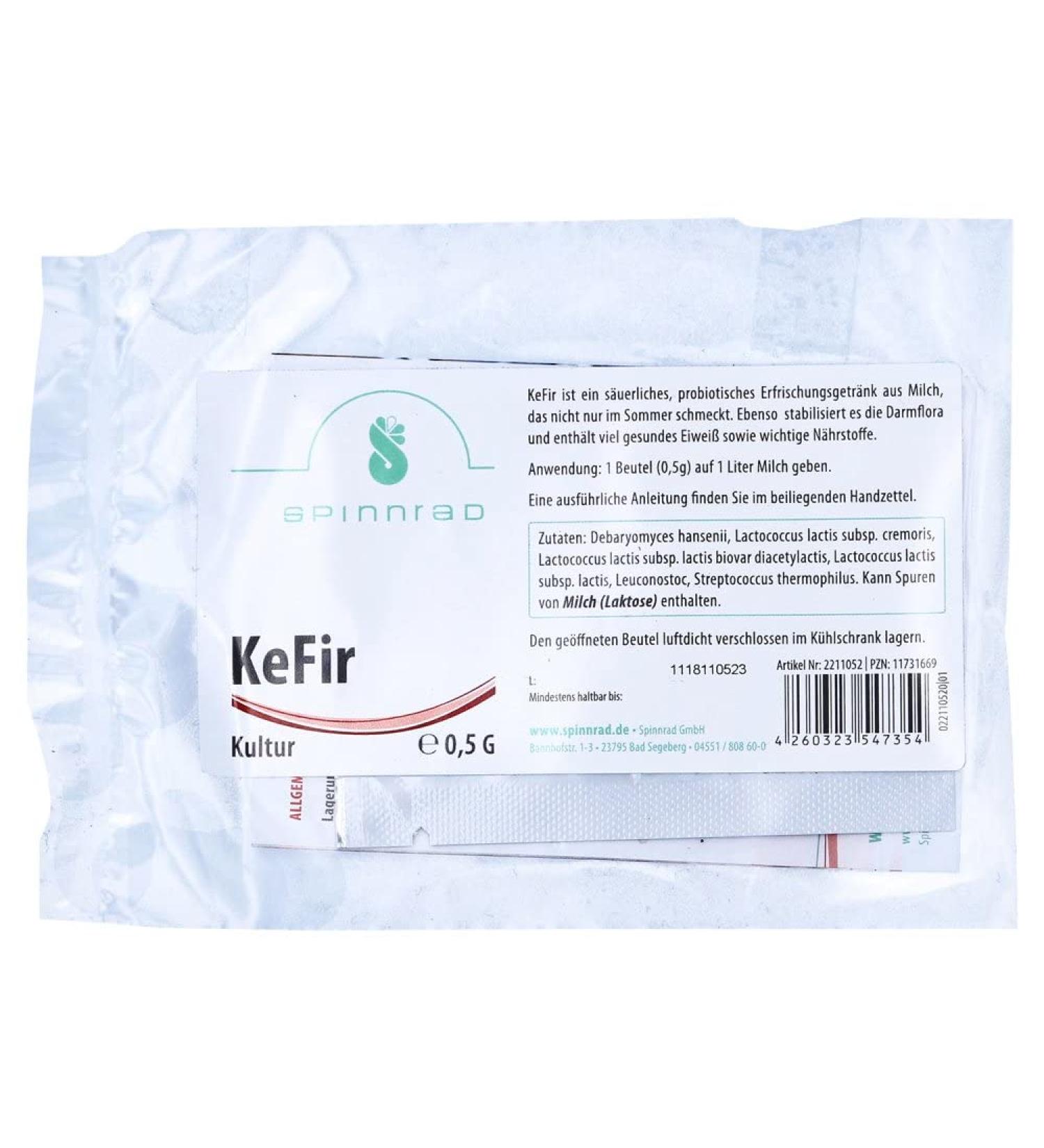 Kefir cultures granulate