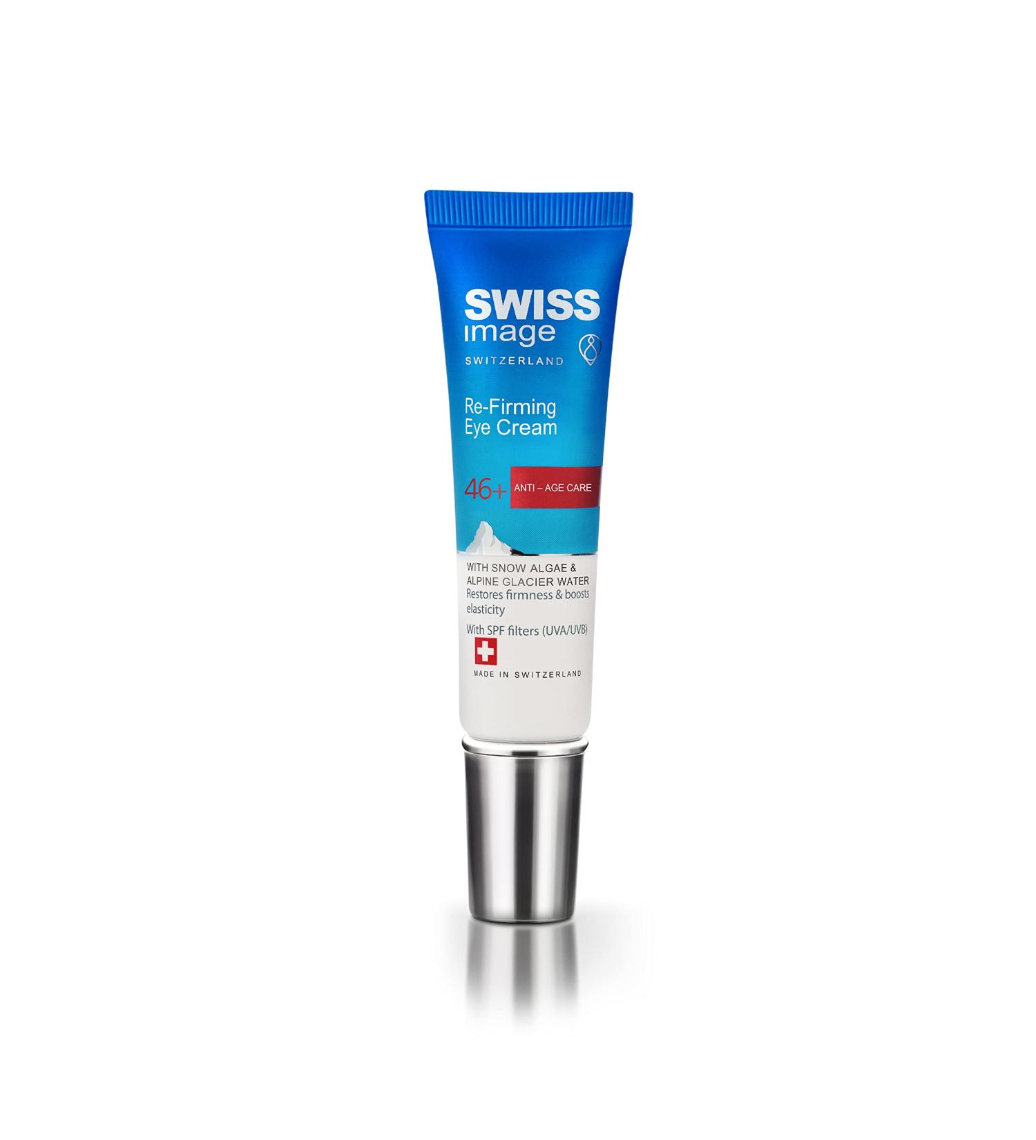 SWISS IMAGE ANTI-AGE 46+ Firming Under-Eye Cream 15ml | Paraben-Free & Mineral Oil-Free - Shop Internationally! - Buy Online on SooperMarket.com