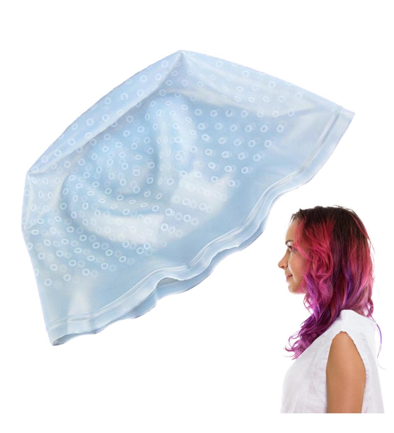 Toseky Hair Hat for Hair Dye Highlight Hair Hat Highlighting Hat - Silicone Hair Dying Hat Bleach Hat Reusable Hair Color Hat Hairdressing Dying Staining Tools - Buy Online on SooperMarket.com