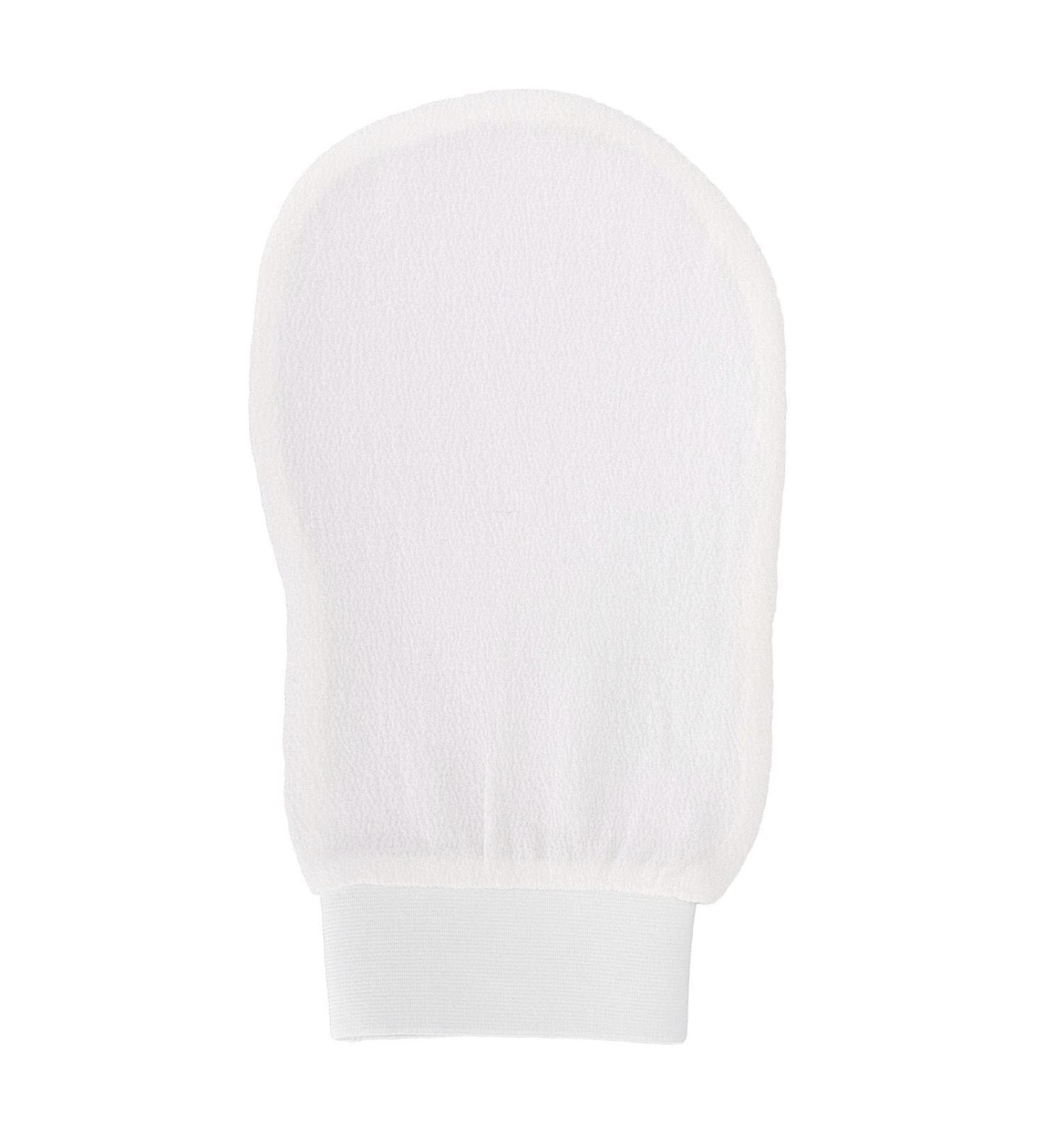 White Body Exfoliating Gloves - Removes Dead Skin for Bath Skincare - Buy Online on SooperMarket.com
