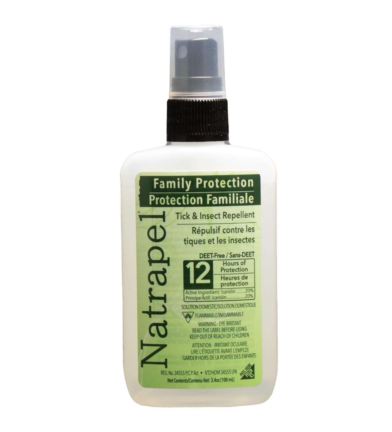 Natrapel Icaridin Insect Repellent 100mL Picaridin Bug Spray for Mosquitoes & Ticks - Buy Online on SooperMarket.com
