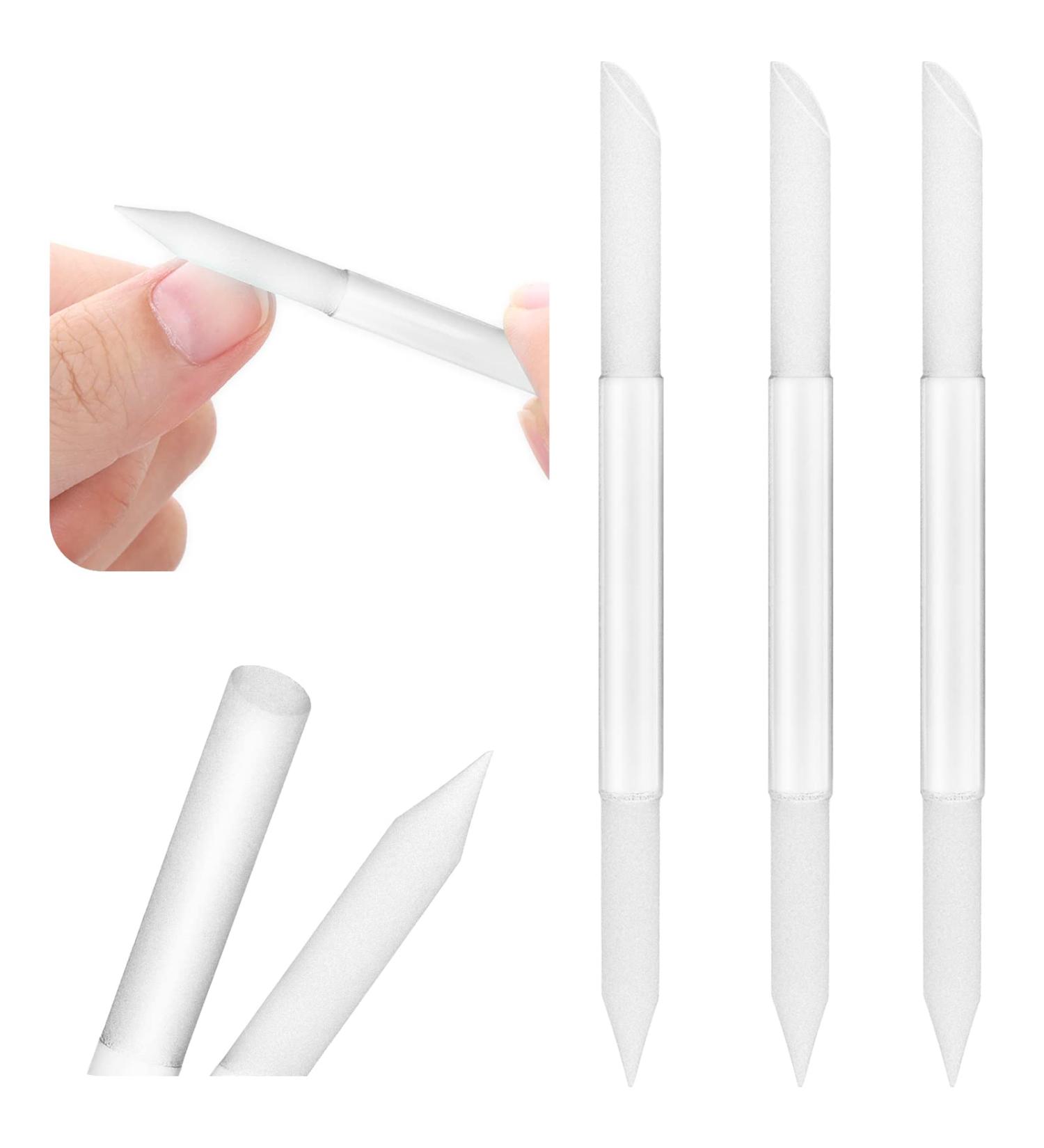 Buy WLLHYF 3-Piece Glass Cuticle Pusher & Nail File Set - Dual Ended Manicure Tool for Cuticle Care - Ships Internationally - Buy Online on SooperMarket.com