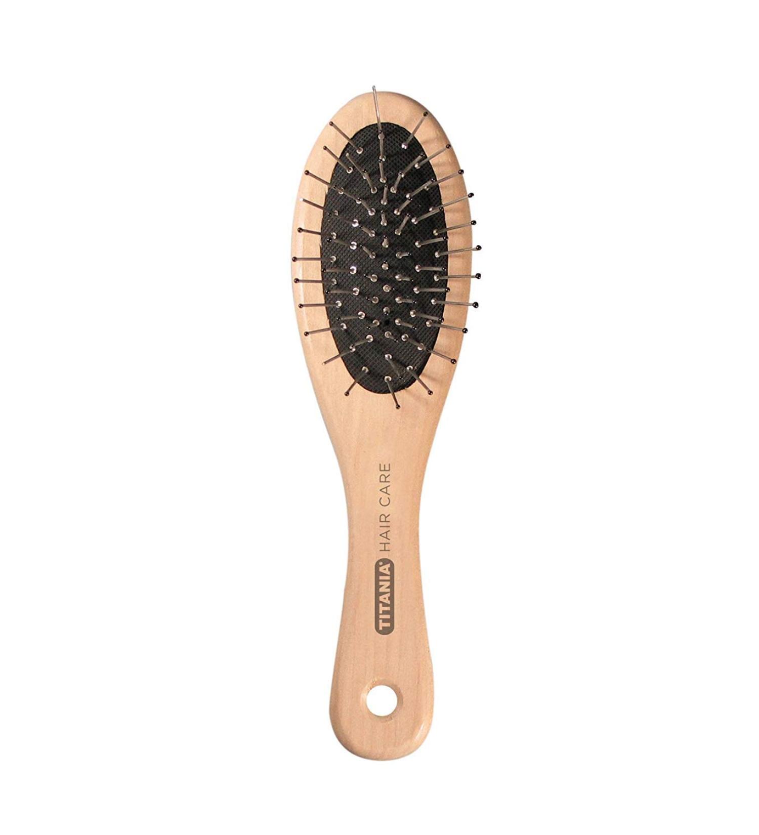 TITANIA wooden wire massage brush 7-row 1 pack (1 x 52 g)