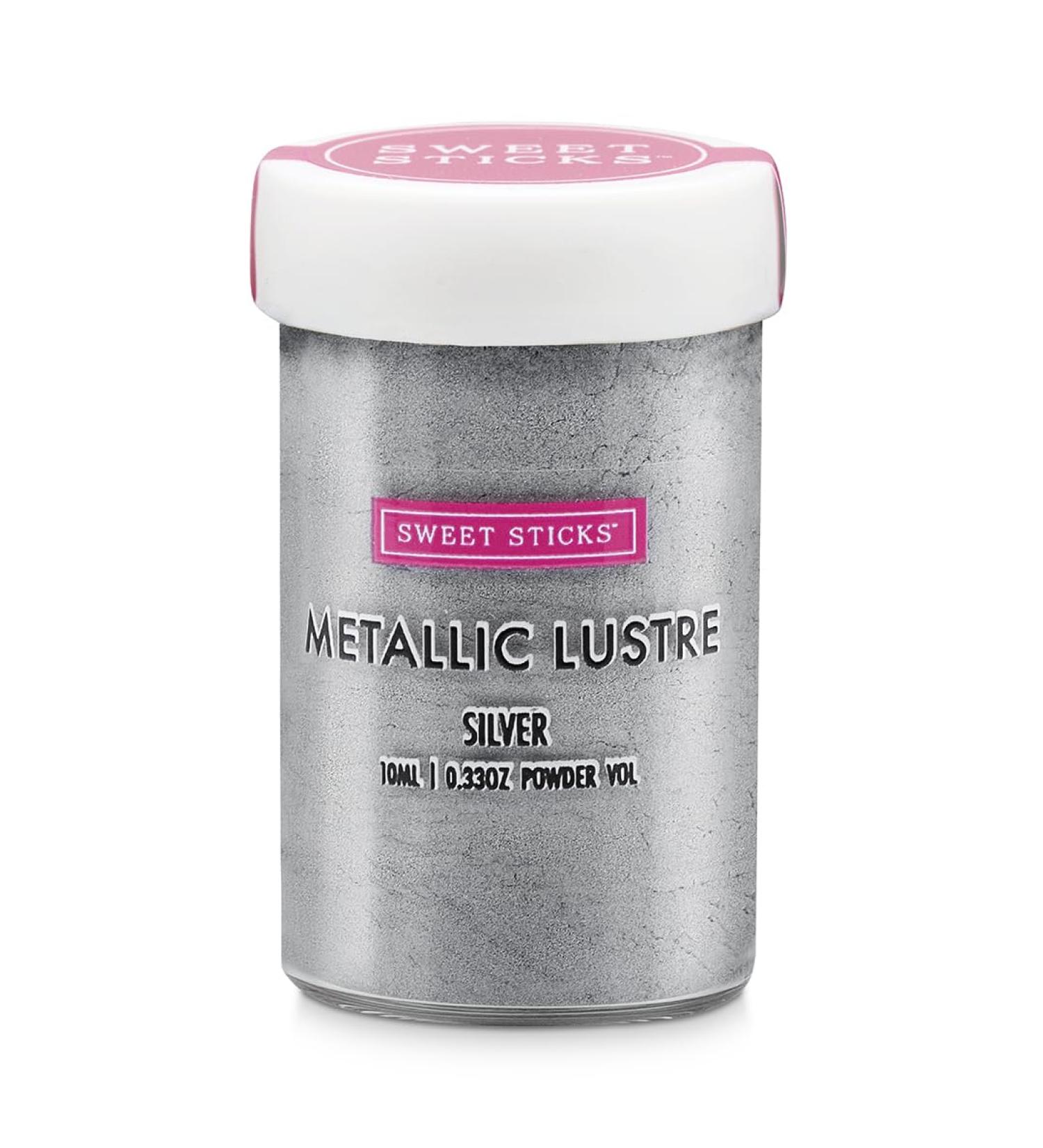 Sweet Sticks Edible Metallic Lustre Dust 4g Silver - Buy Online on SooperMarket.com