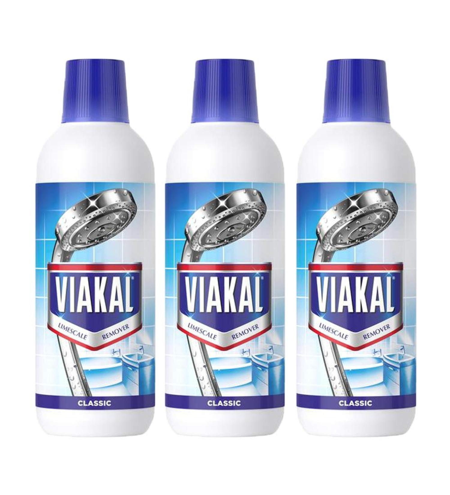 3 x 500ml Classic All Purpose Cleaner Limescale Bathroom Kitchen Cleaning Liquid