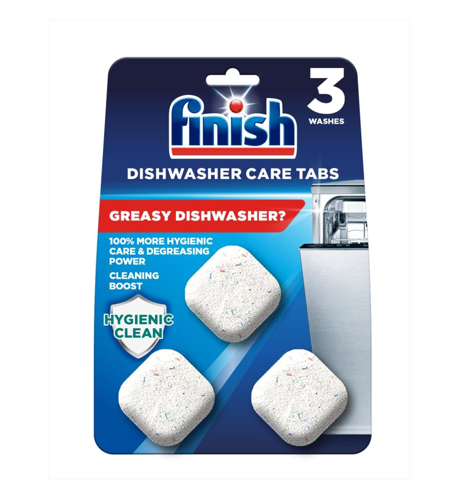 Finish In-Wash Dishwasher Cleaner Tablets 53g 3 Tablets Up to 3 Months of Clean - Buy Online on SooperMarket.com