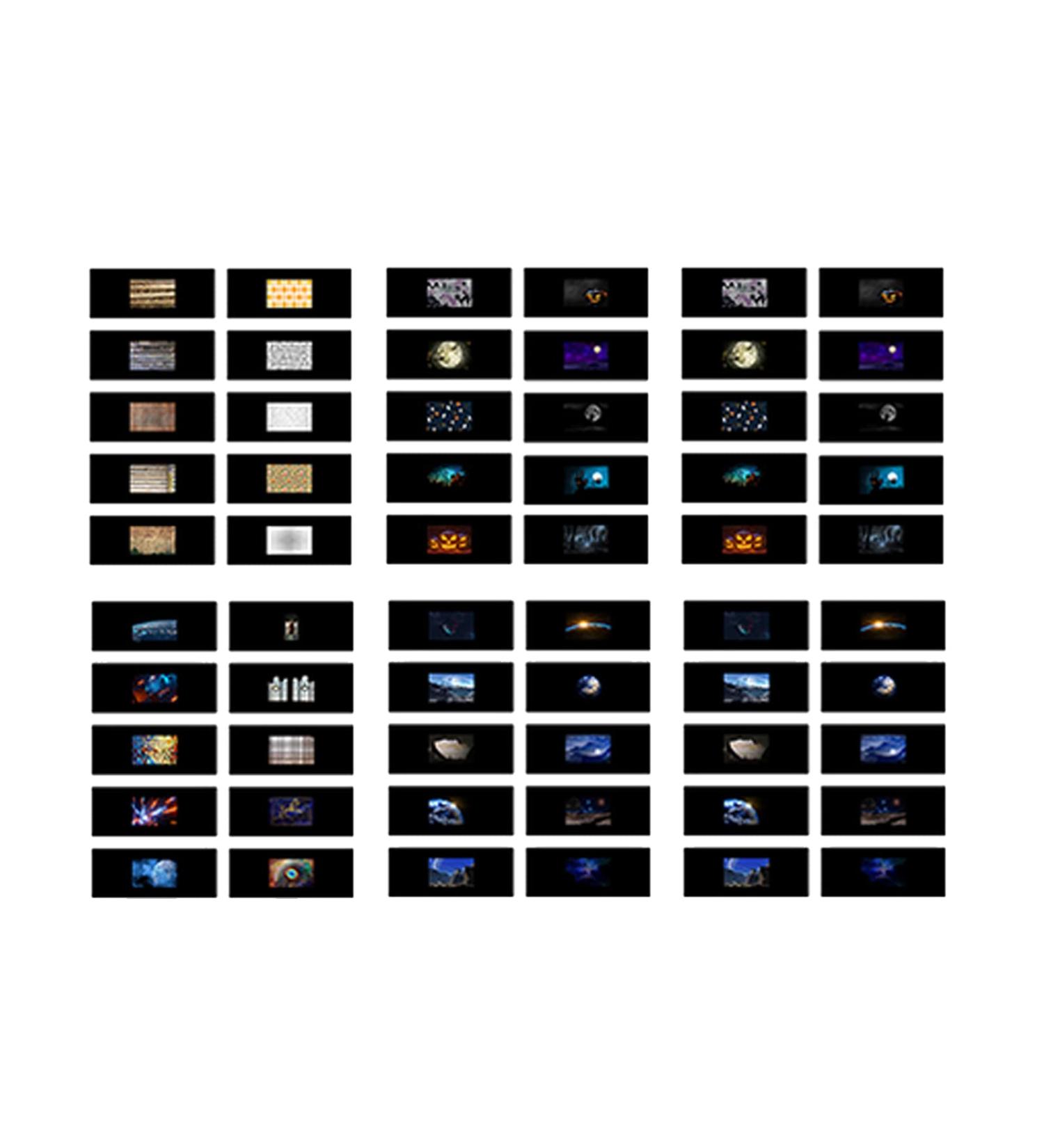 Godox AK-S Full Slide Set for AK-R21 Projection Kit - 60 PCS Transparencies Collection - Buy Online on SooperMarket.com