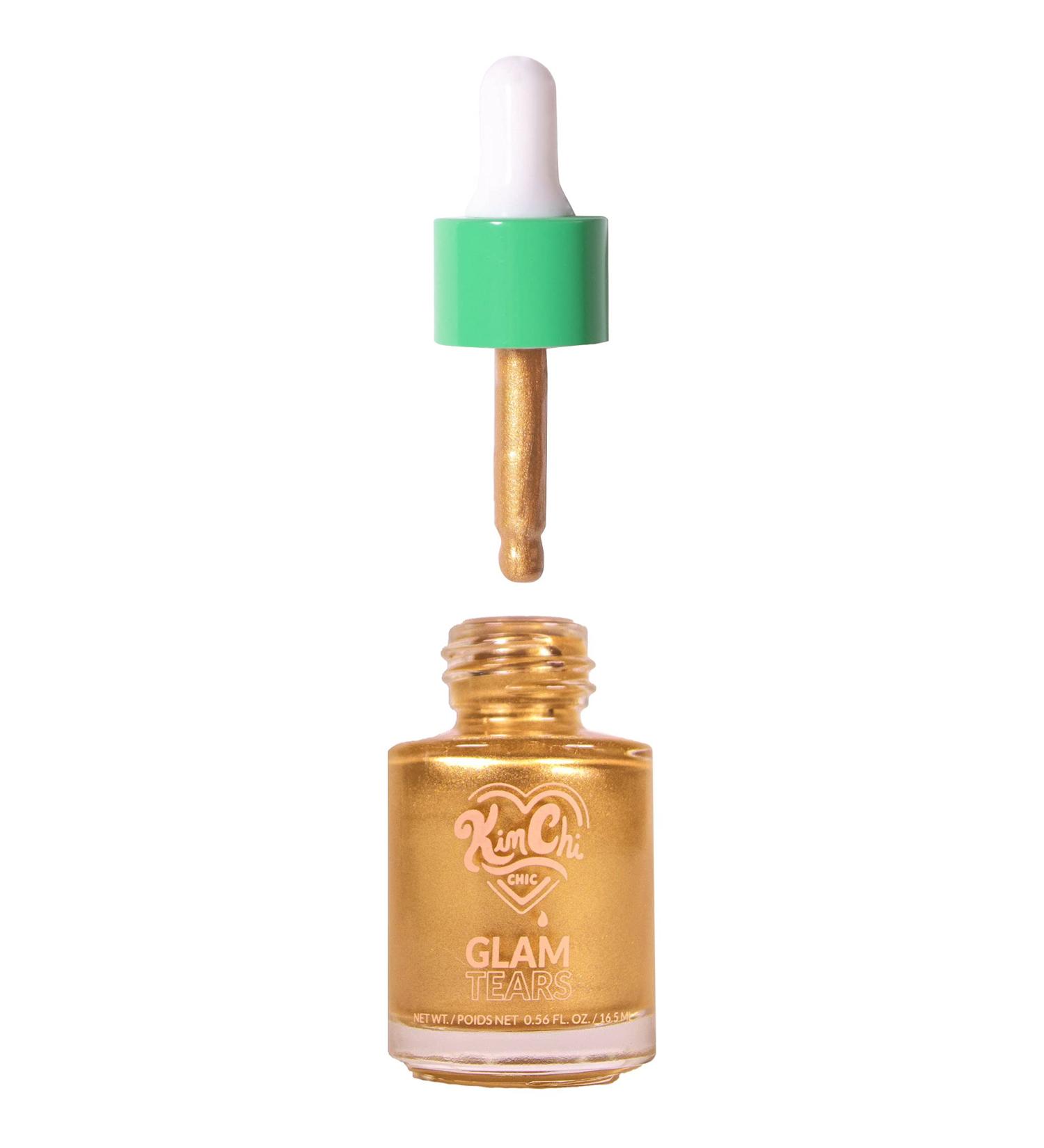 KimChi Chic Beauty Glam Tears Gold - Sparkle and Shine with this Stunning Cosmetic Glitter - Buy Online on SooperMarket.com